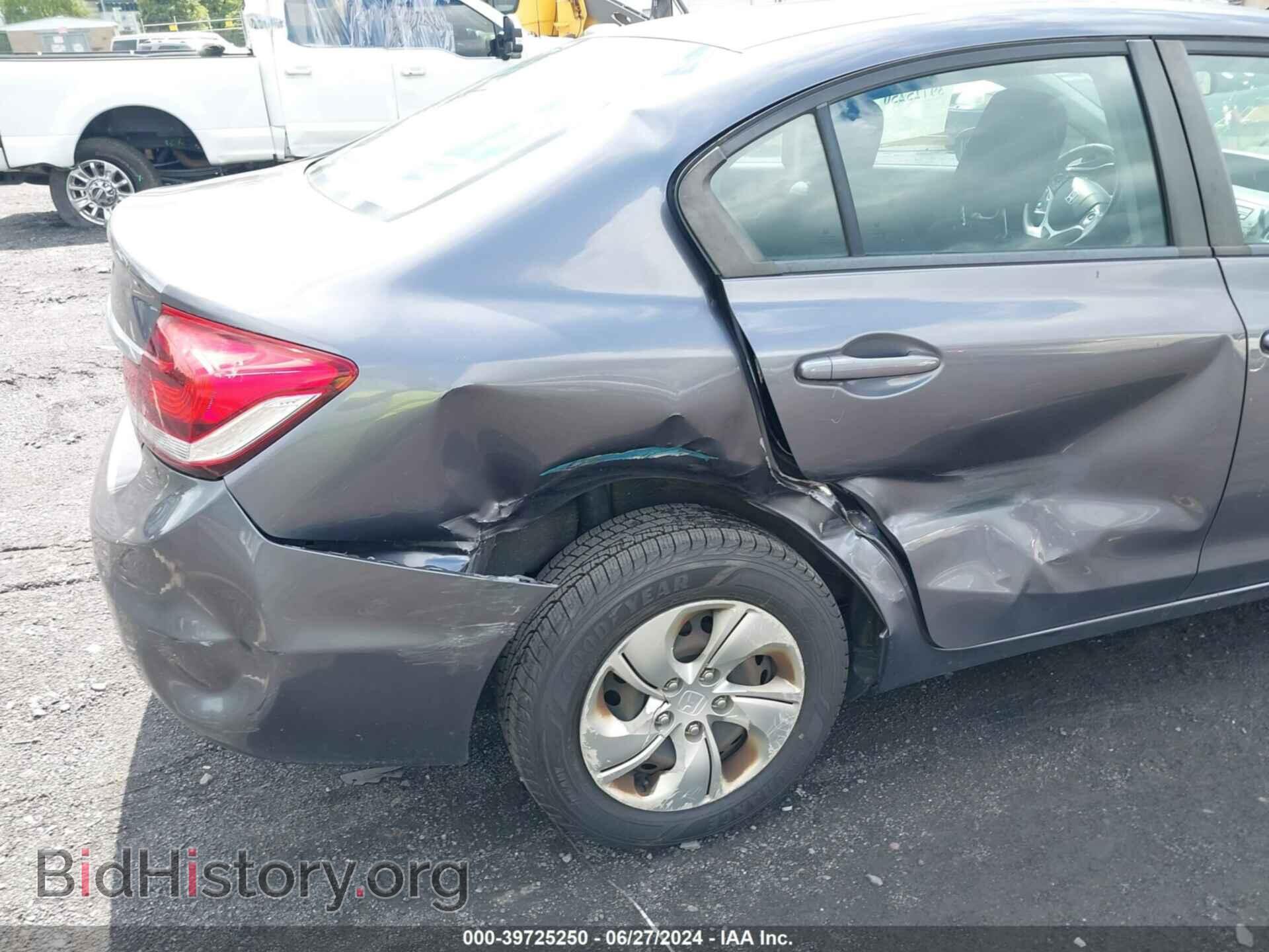 2014 HONDA CIVIC - VIN: 19XFB2F56EE200608 - Фото 6