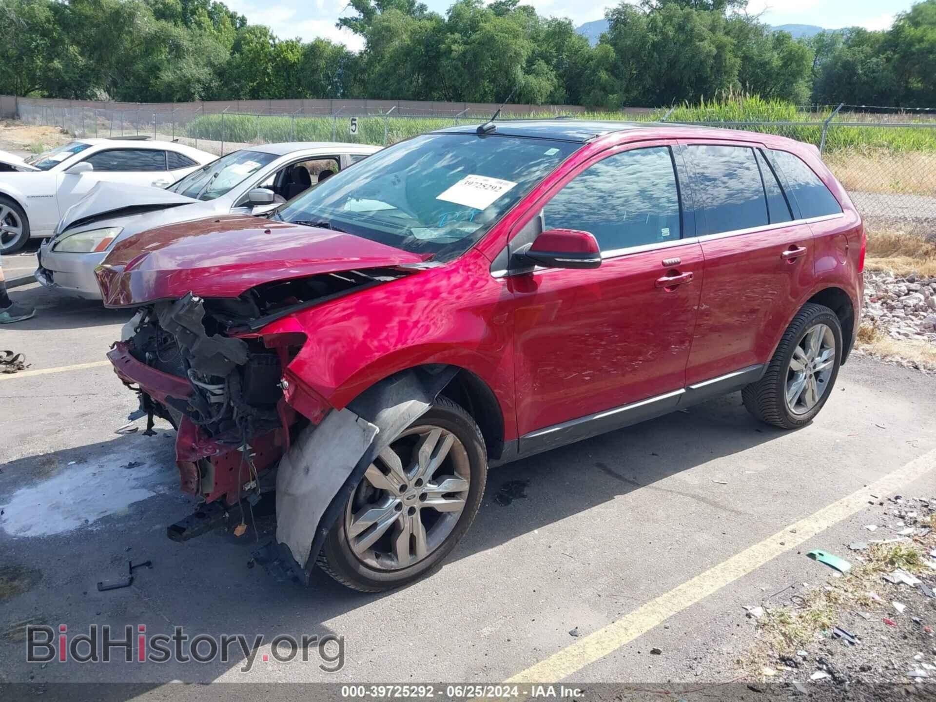 2014 FORD EDGE - VIN: 2FMDK4KC4EBA17878 - Photo 2