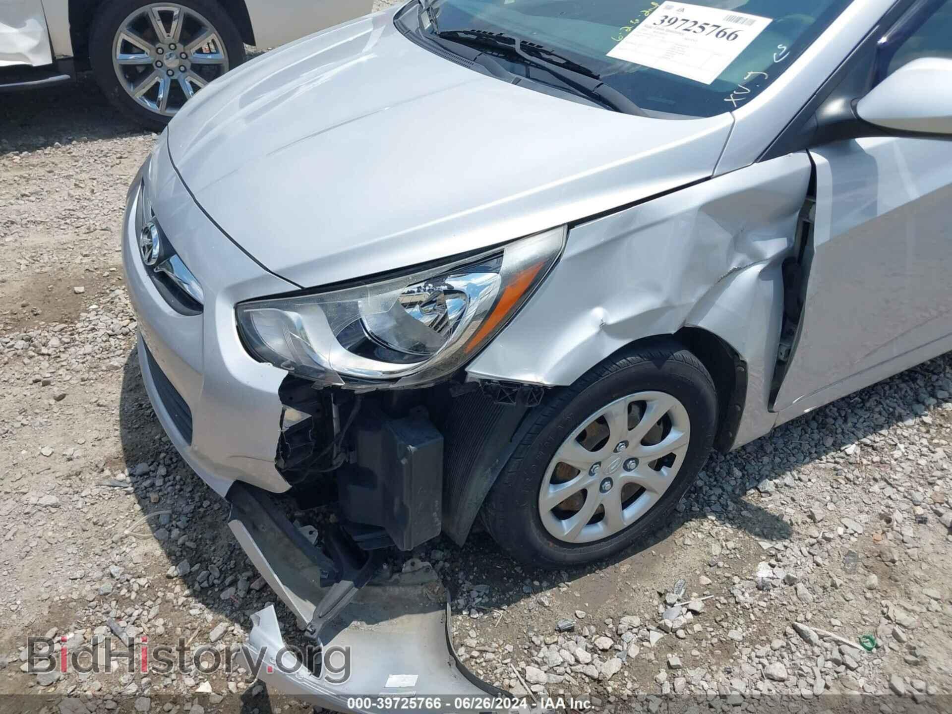 2014 HYUNDAI ACCENT - VIN: KMHCT4AE7EU691741 - Фото 6