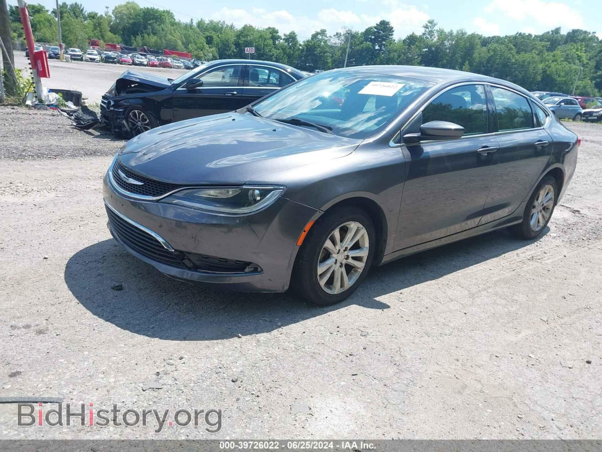 2015 CHRYSLER 200 - VIN: 1C3CCCAB3FN705154 - Фото 2