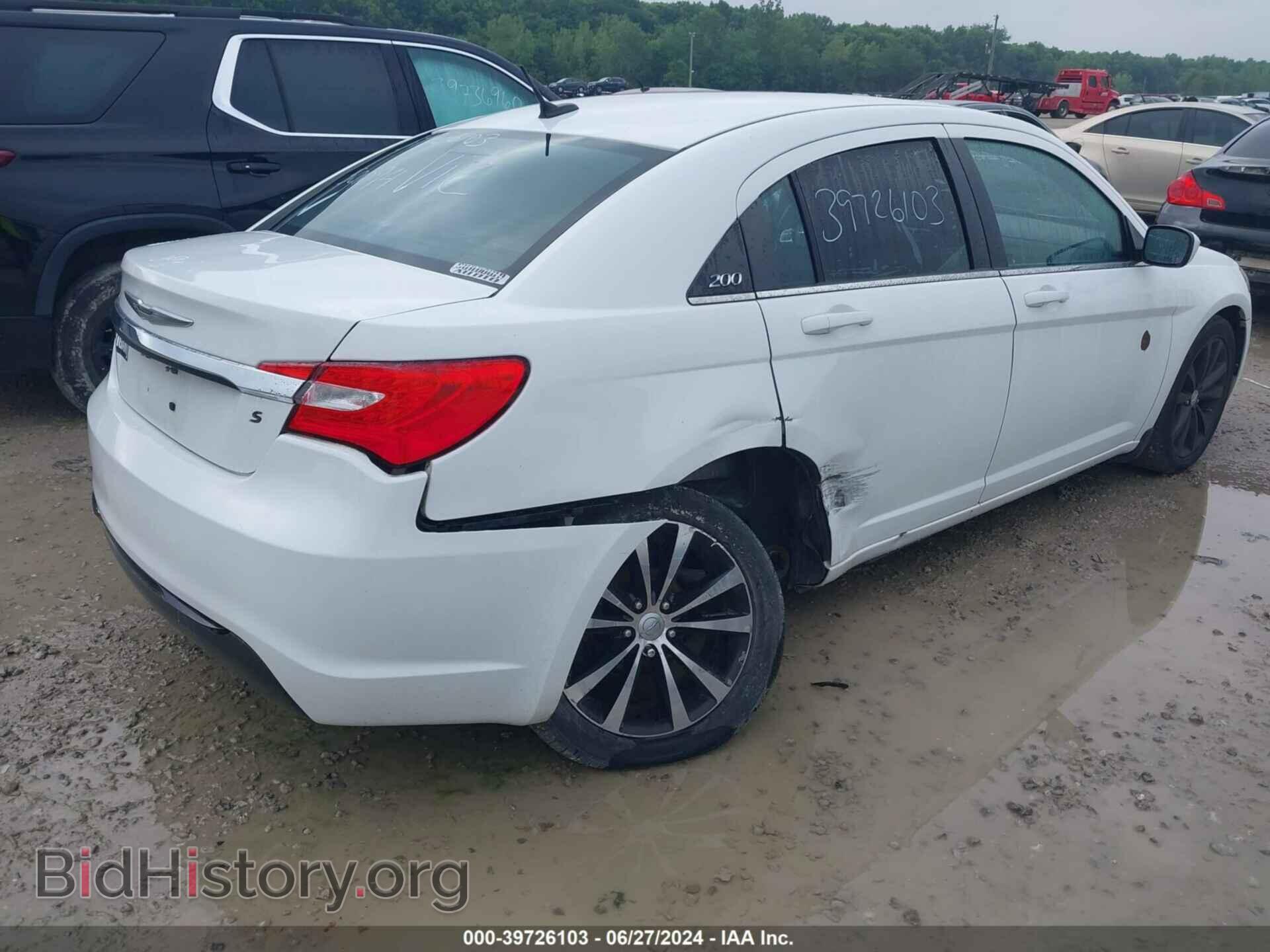 2013 CHRYSLER 200 - VIN: 1C3CCBBB2DN501094 - Photo 4