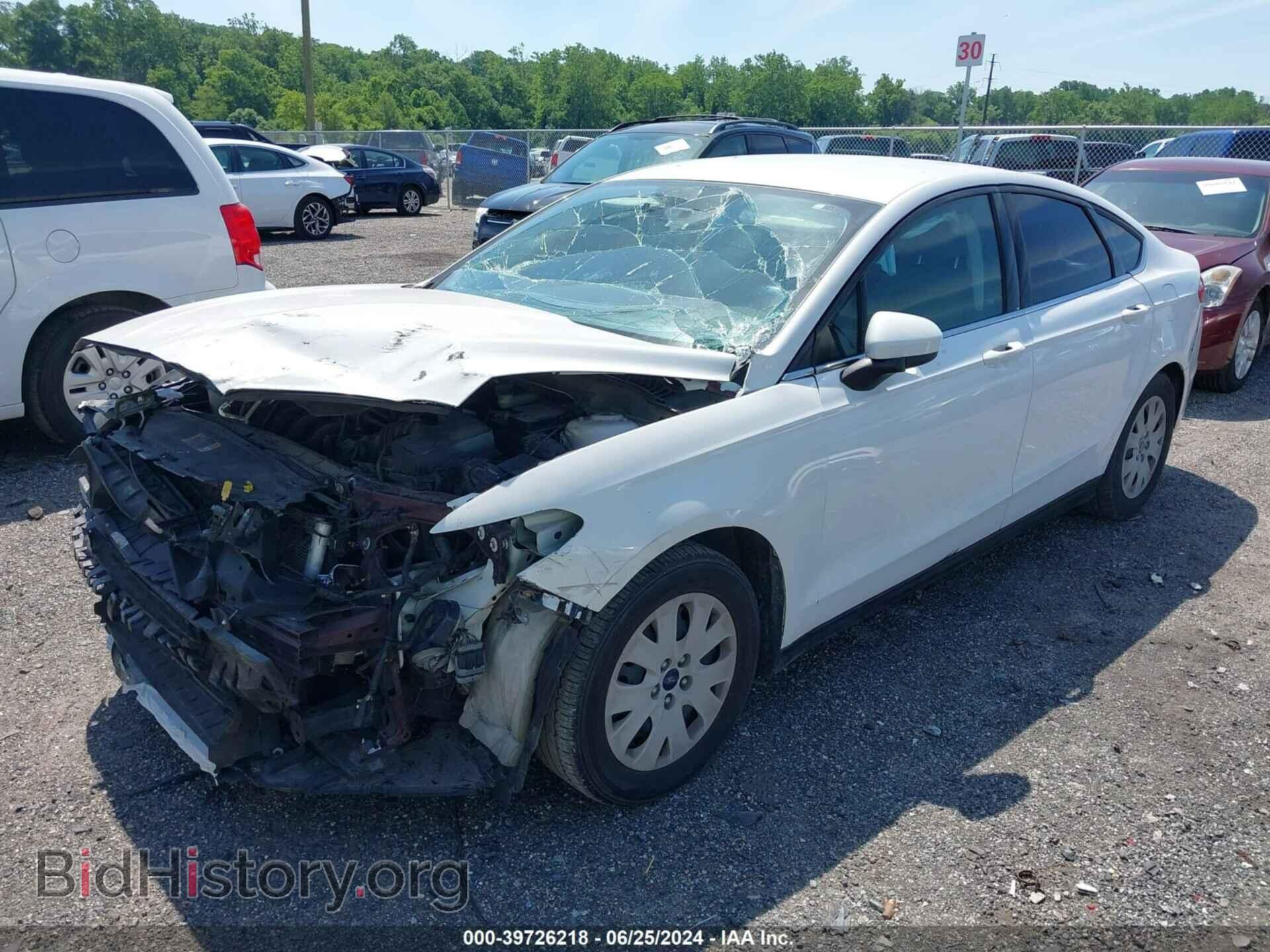 2013 FORD FUSION - VIN: 3FA6P0G7XDR282975 - Фото 2