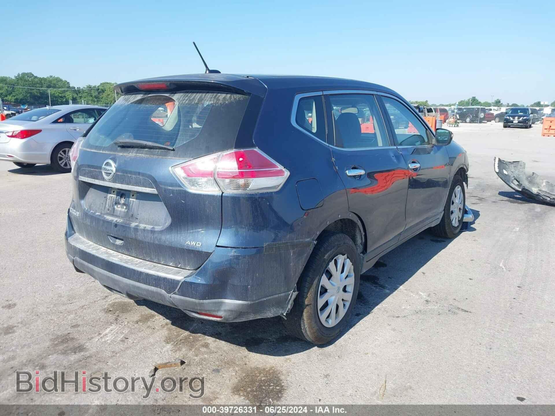 2015 NISSAN ROGUE - VIN: KNMAT2MV7FP539891 - Фото 4