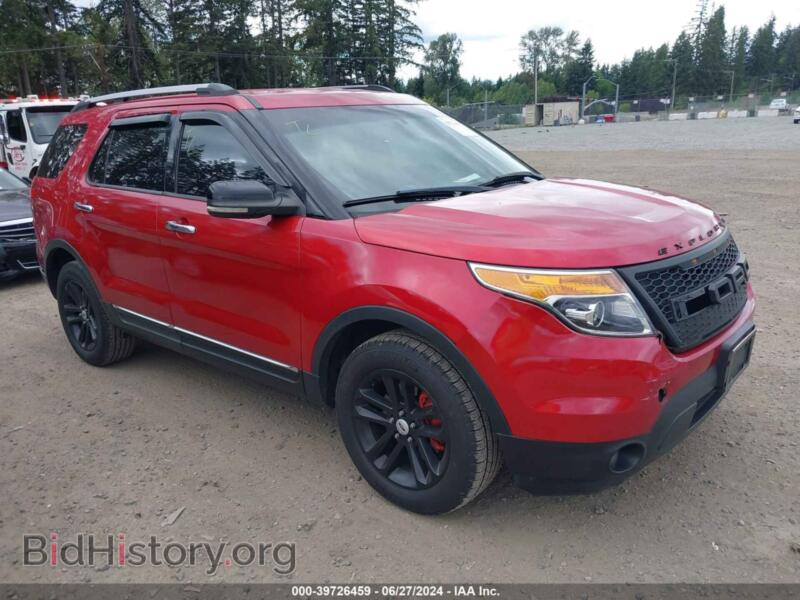 2012 Ford EXPLORER XLT (VIN 1FMHK8D82CGA33584) — photo 1 of 11, IAAI, damage: rear