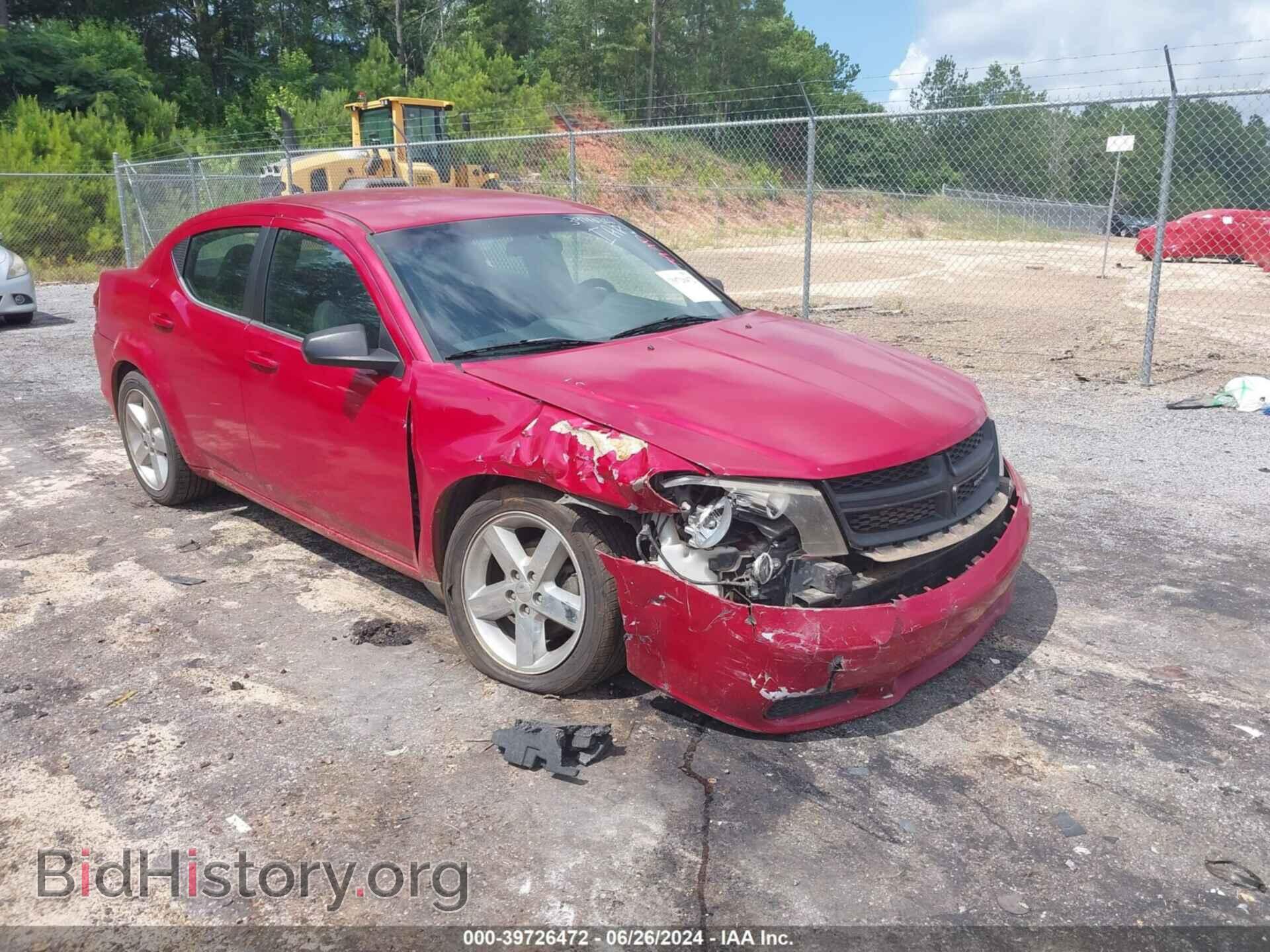Фотография 1C3CDZAB2DN657921 - DODGE AVENGER 2013