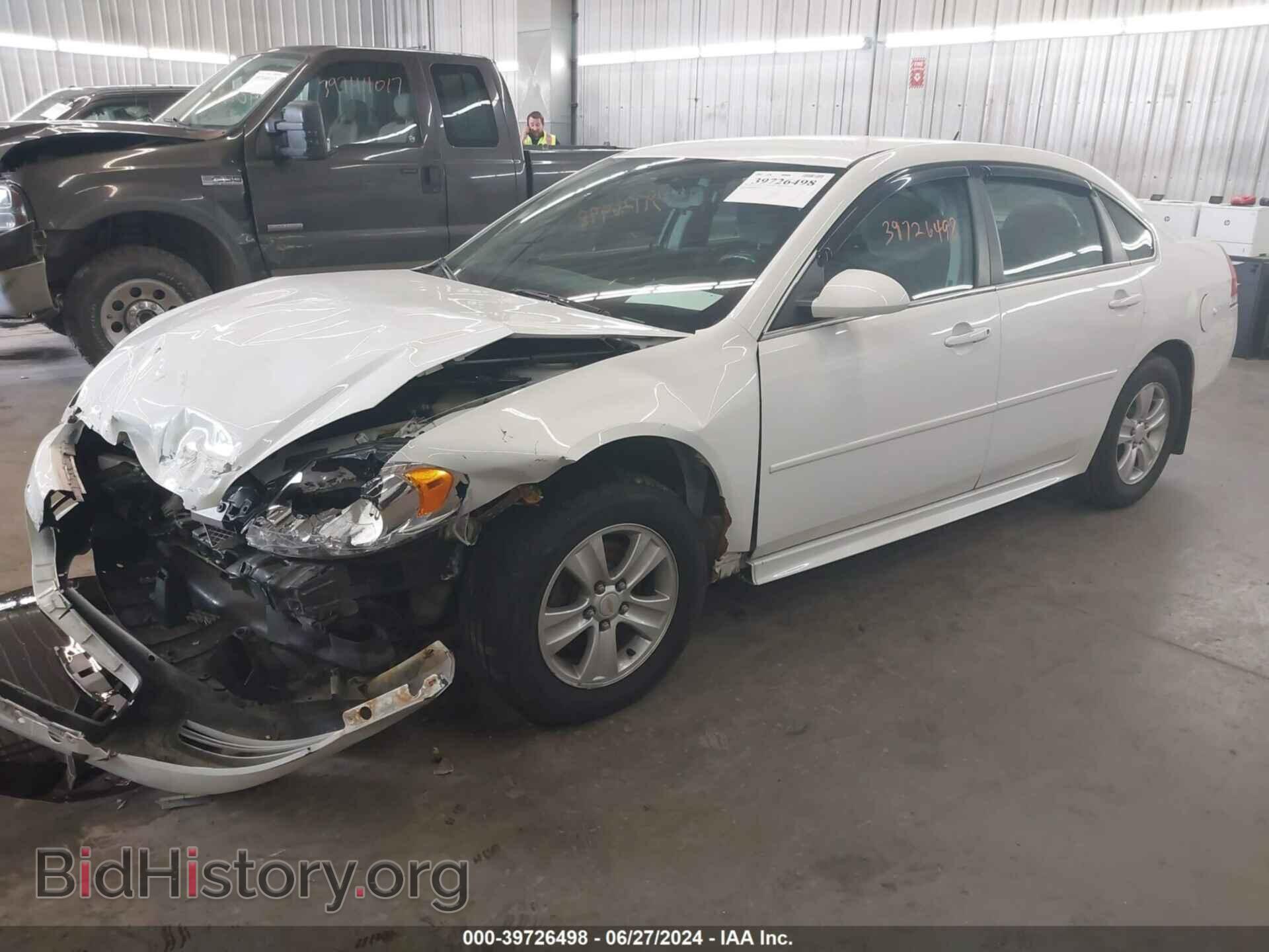 2012 CHEVROLET IMPALA - VIN: 2G1WF5E35C1334034 - Фото 2