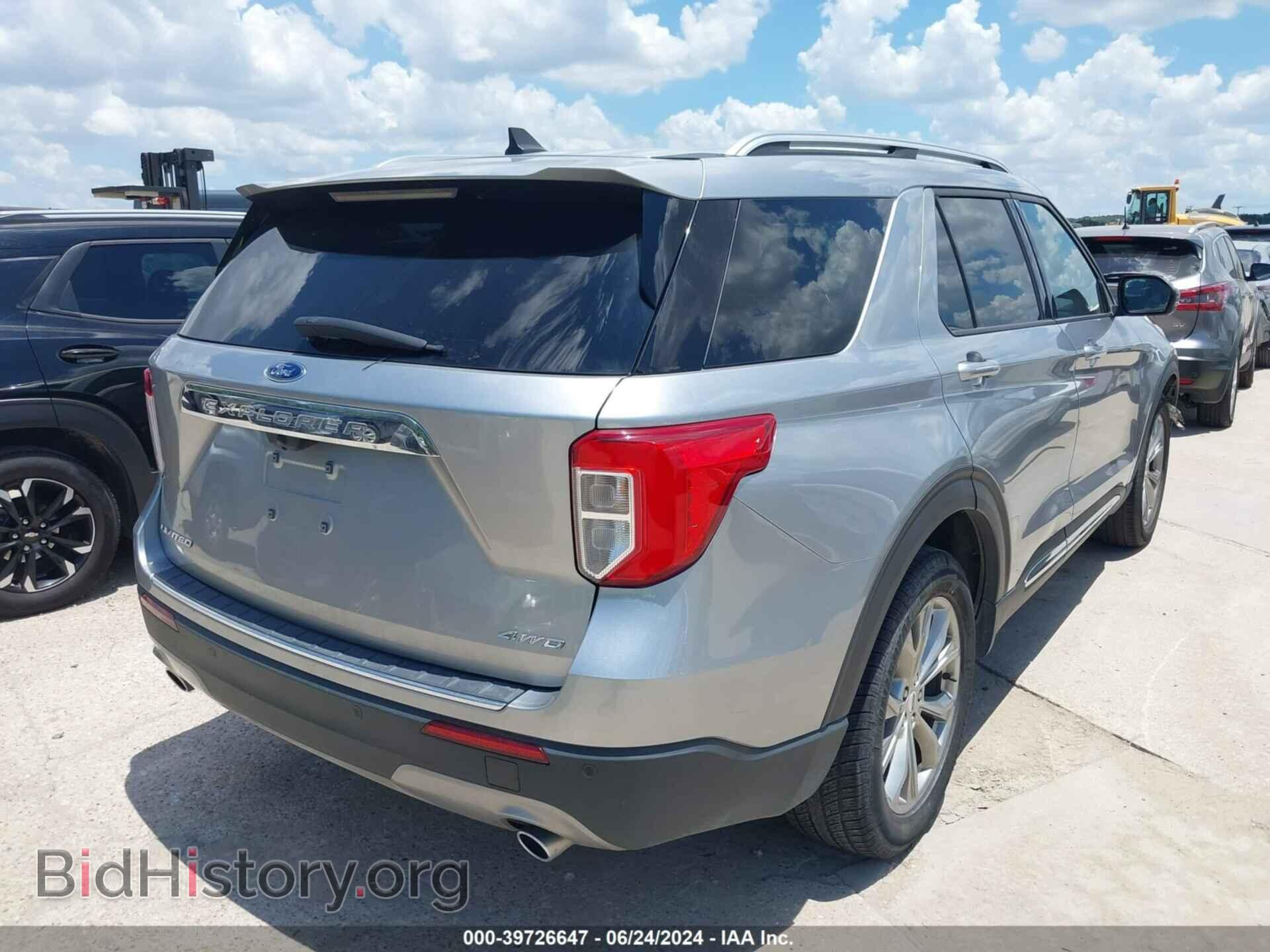 2021 FORD EXPLORER - VIN: 1FMSK8FHXMGB03515 - Фото 4