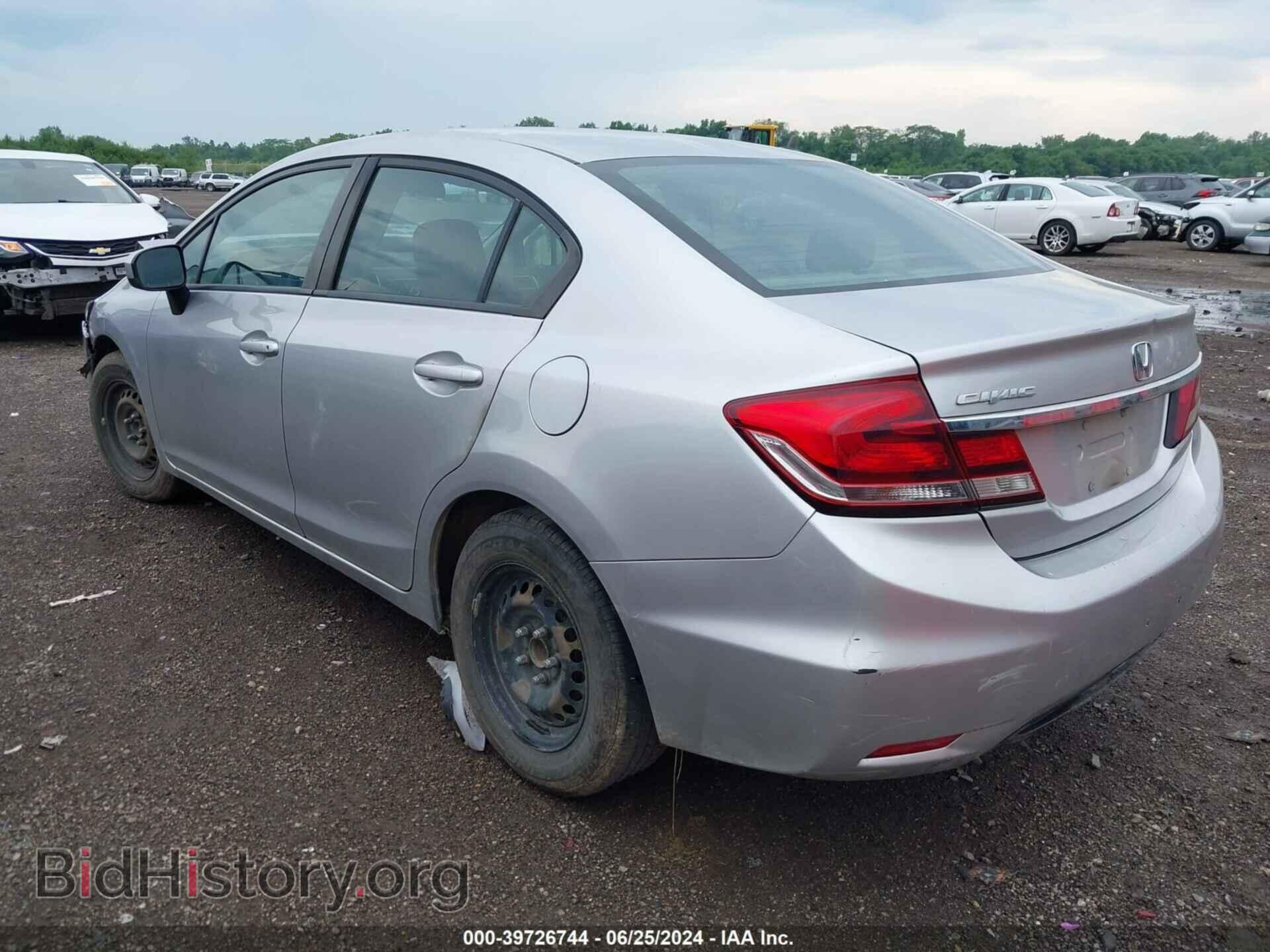 2015 HONDA CIVIC - VIN: 19XFB2F53FE018446 - Фото 3