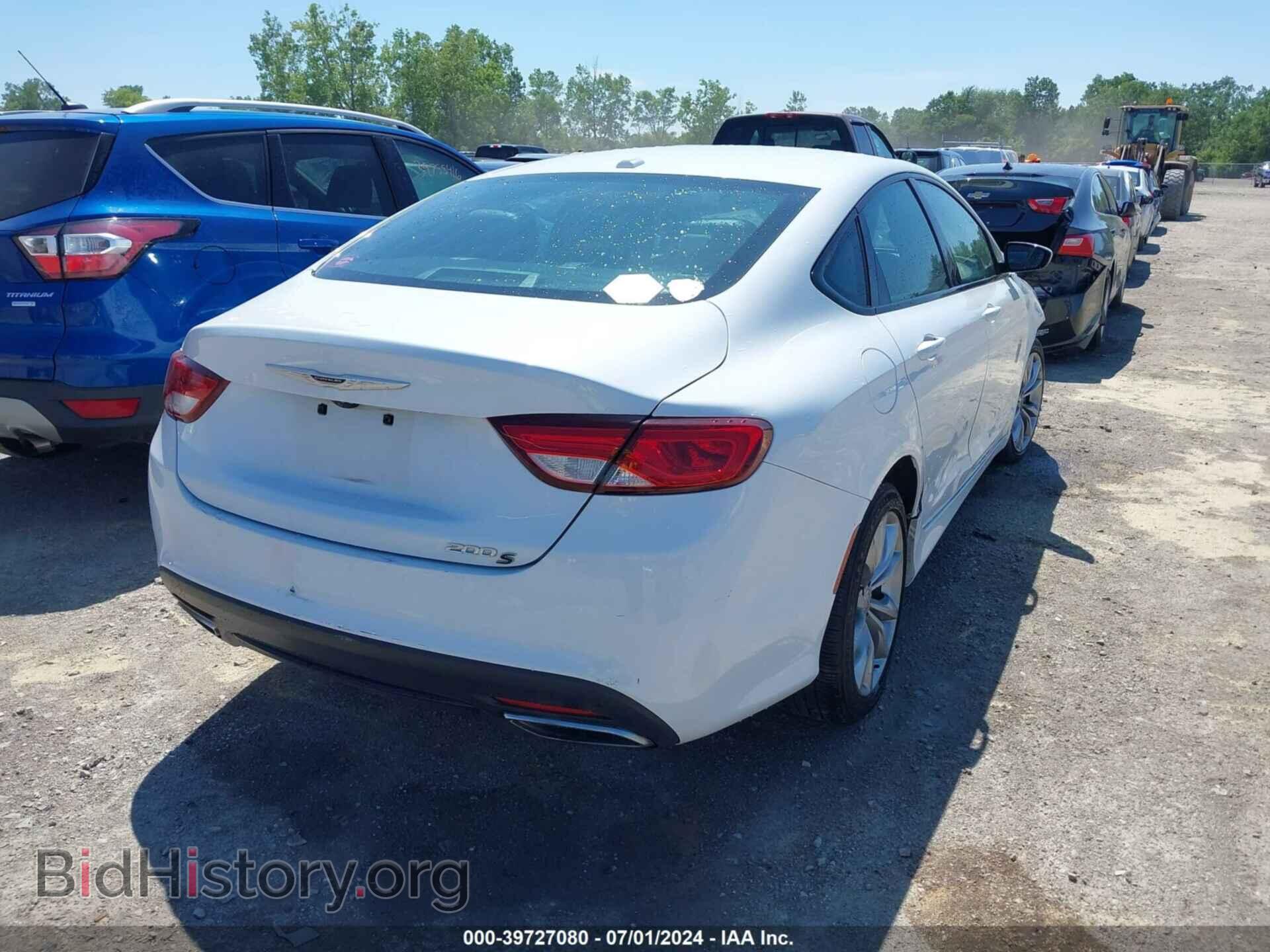 2016 CHRYSLER 200 - VIN: 1C3CCCBB4GN114167 - Photo 4