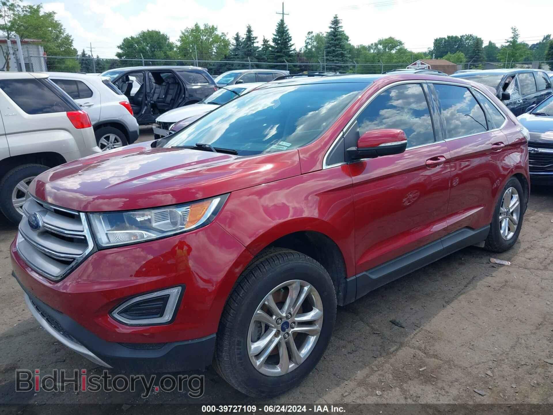 2015 FORD EDGE - VIN: 2FMTK4J81FBB32058 - Photo 2