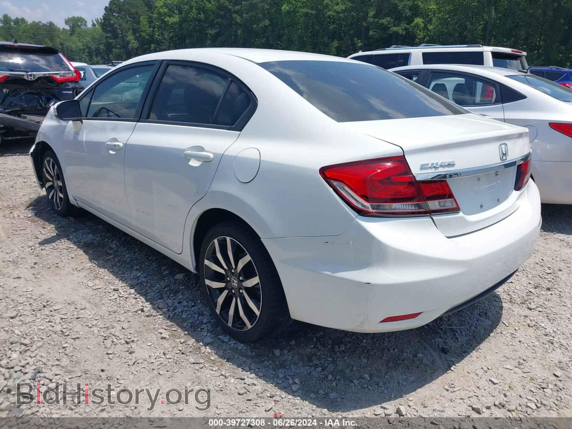 2015 HONDA CIVIC - VIN: 19XFB2F94FE268362 - Фото 3