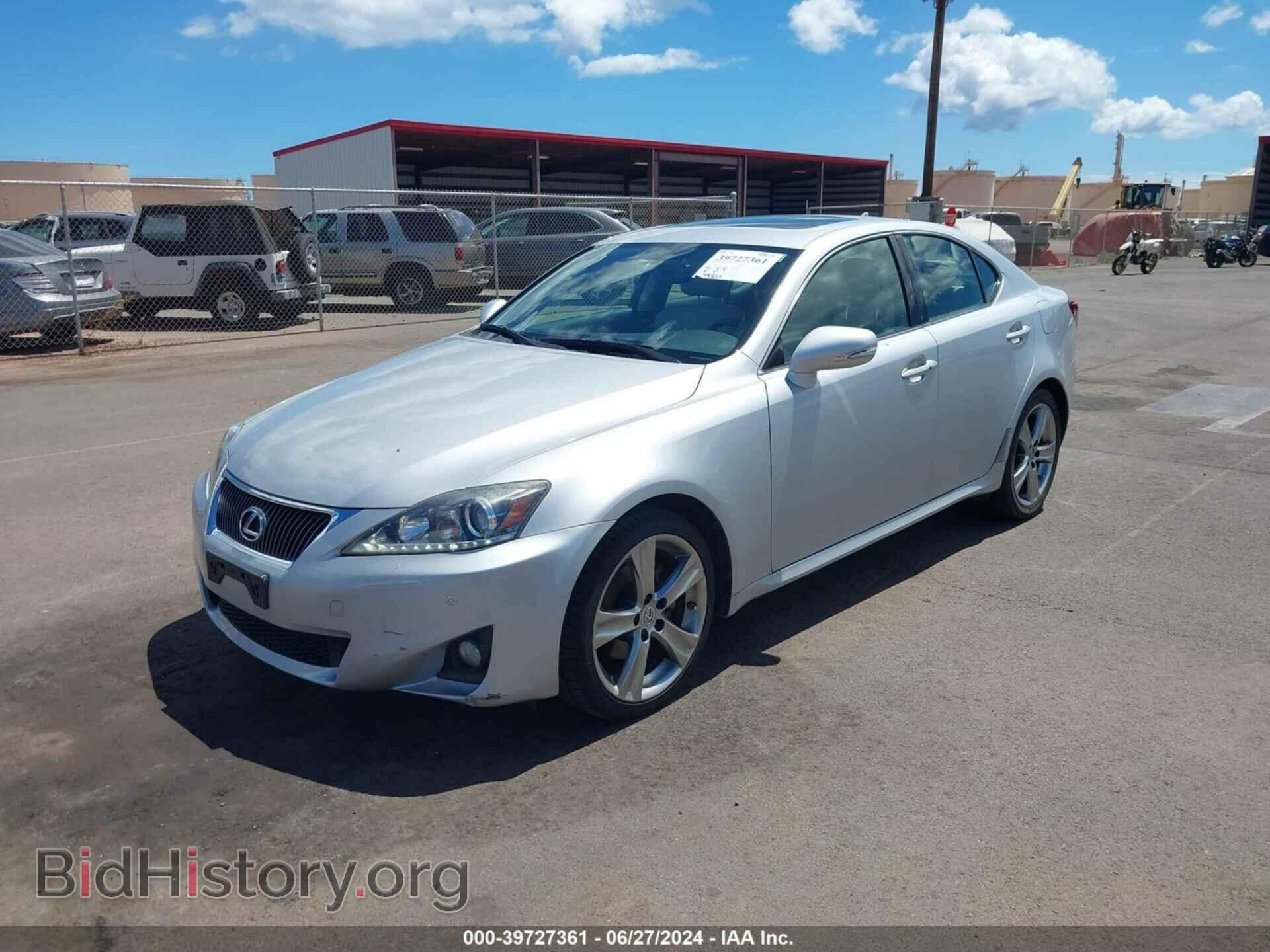 2012 LEXUS IS 250 - VIN: JTHBF5C28C5167424 - Фото 2