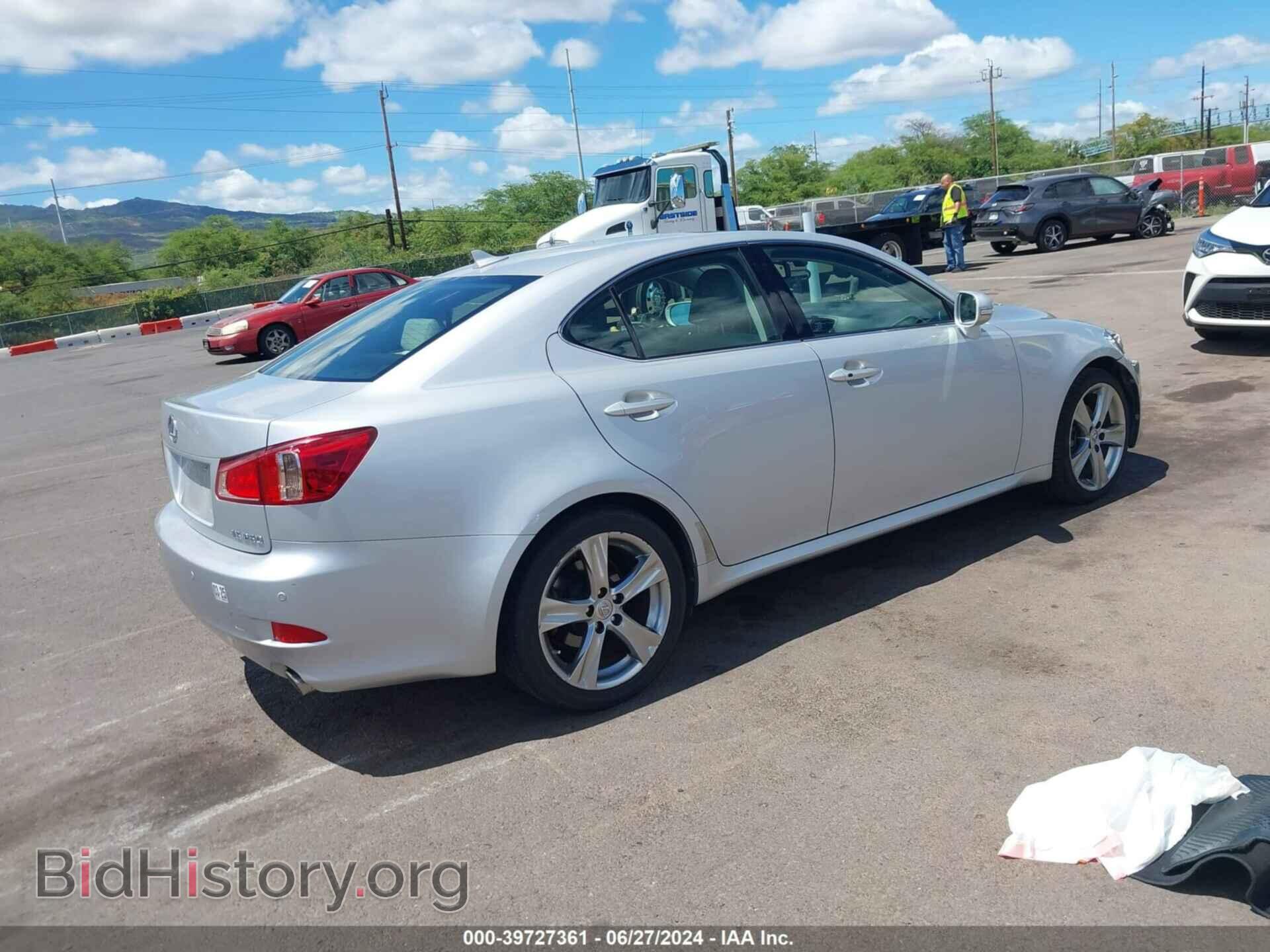 2012 LEXUS IS 250 - VIN: JTHBF5C28C5167424 - Фото 4