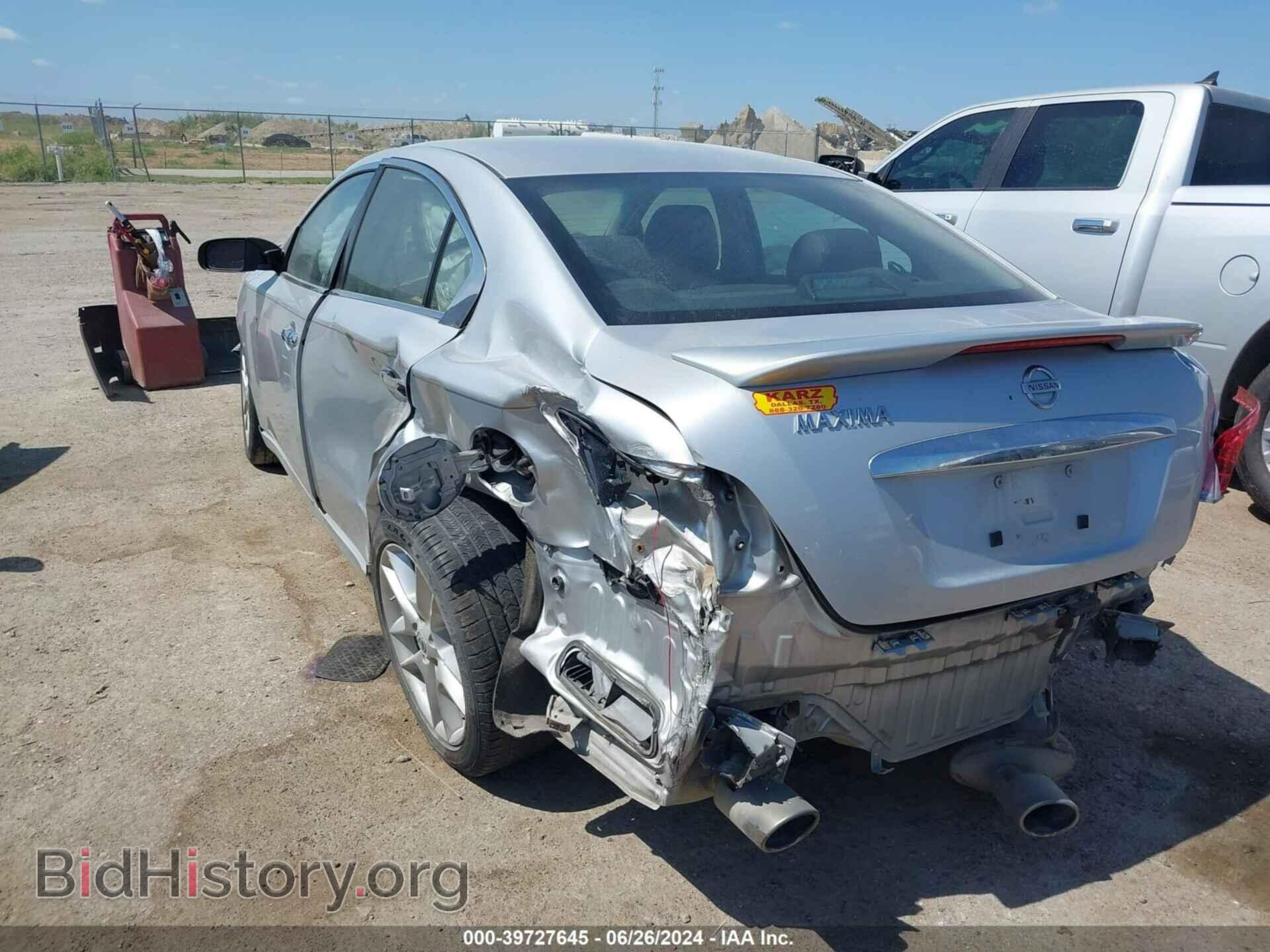 2013 NISSAN MAXIMA - VIN: 1N4AA5AP7DC806230 - Фото 3