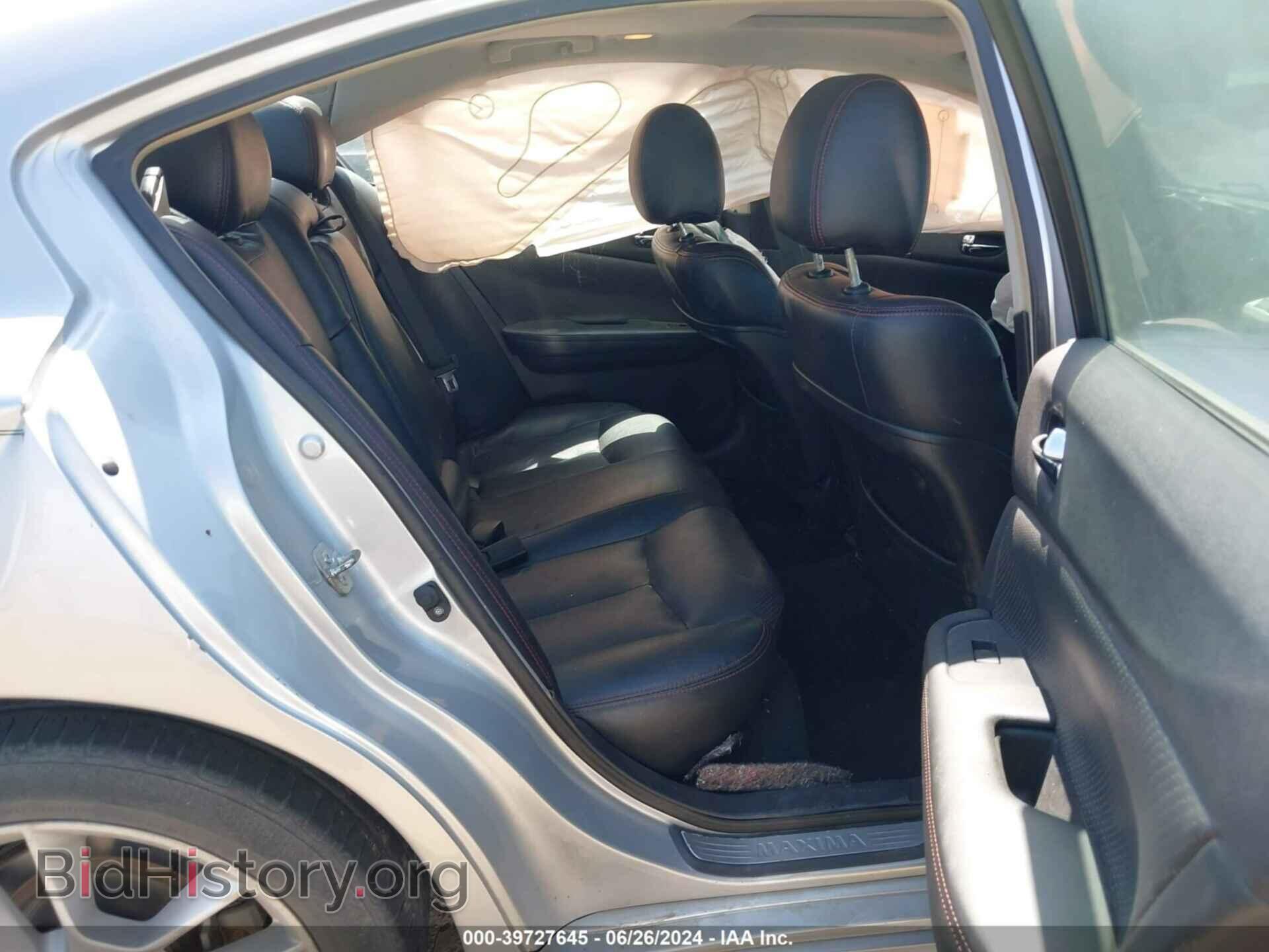2013 NISSAN MAXIMA - VIN: 1N4AA5AP7DC806230 - Фото 8
