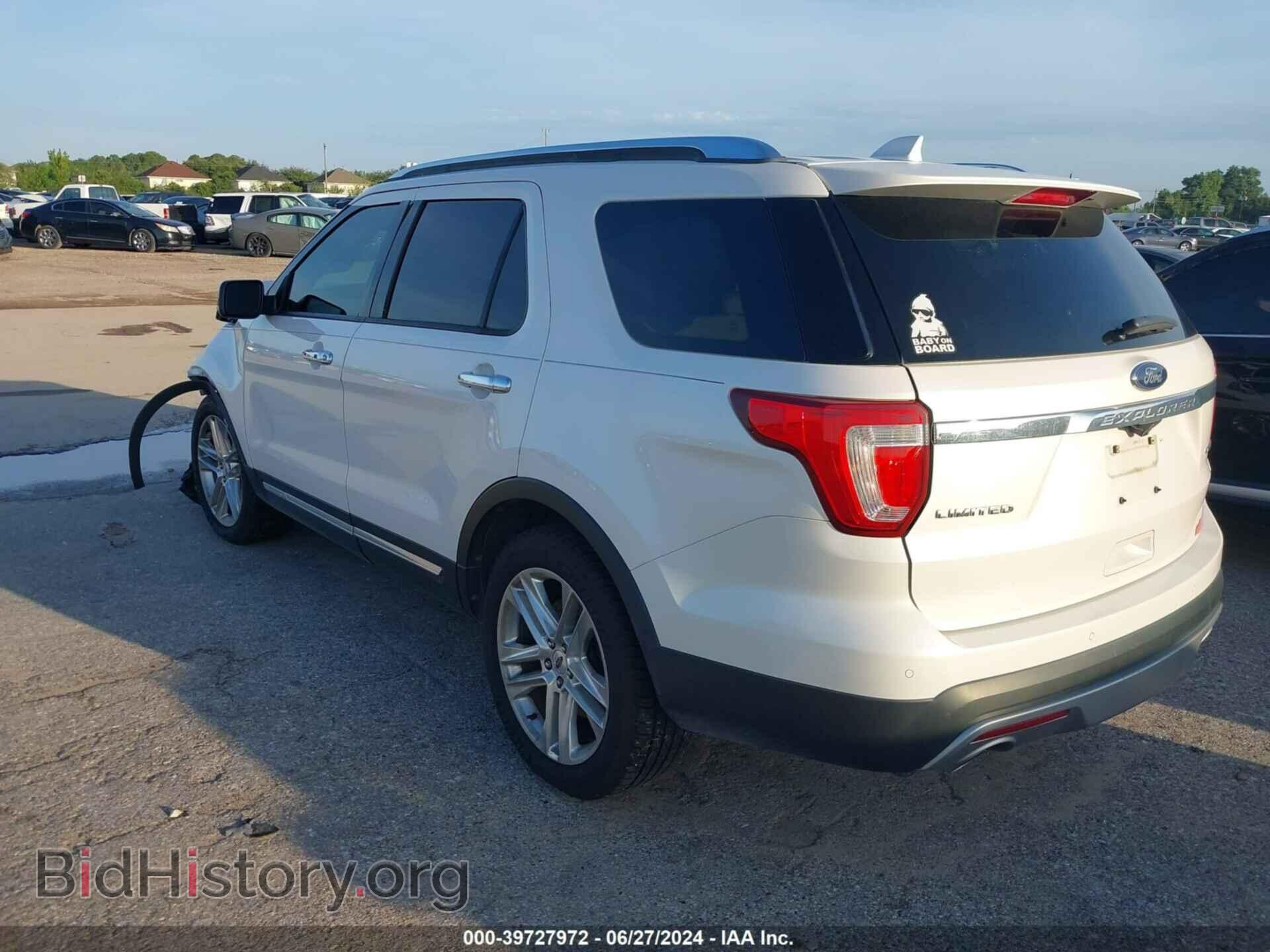 2016 FORD EXPLORER - VIN: 1FM5K7F85GGA84870 - Фото 3