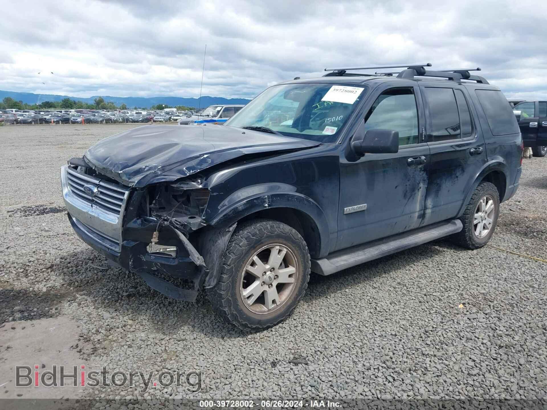 2007 FORD EXPLORER - VIN: 1FMEU73E57UB15010 - Фото 2