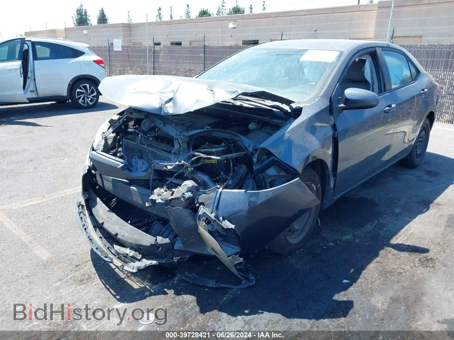 2014 TOYOTA COROLLA - VIN: 2T1BURHE3EC182081 - Фото 2