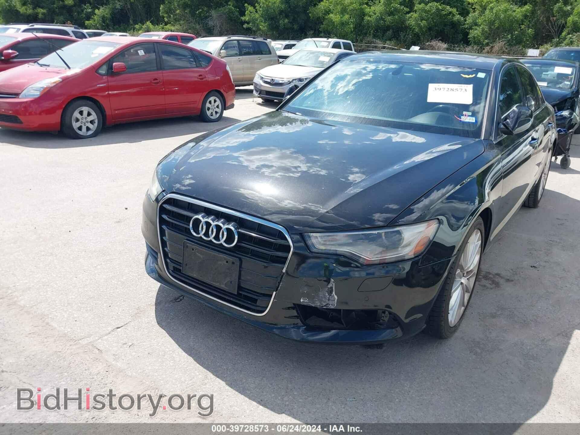 2013 AUDI A6 - VIN: WAUDFAFC9DN044656 - Photo 2