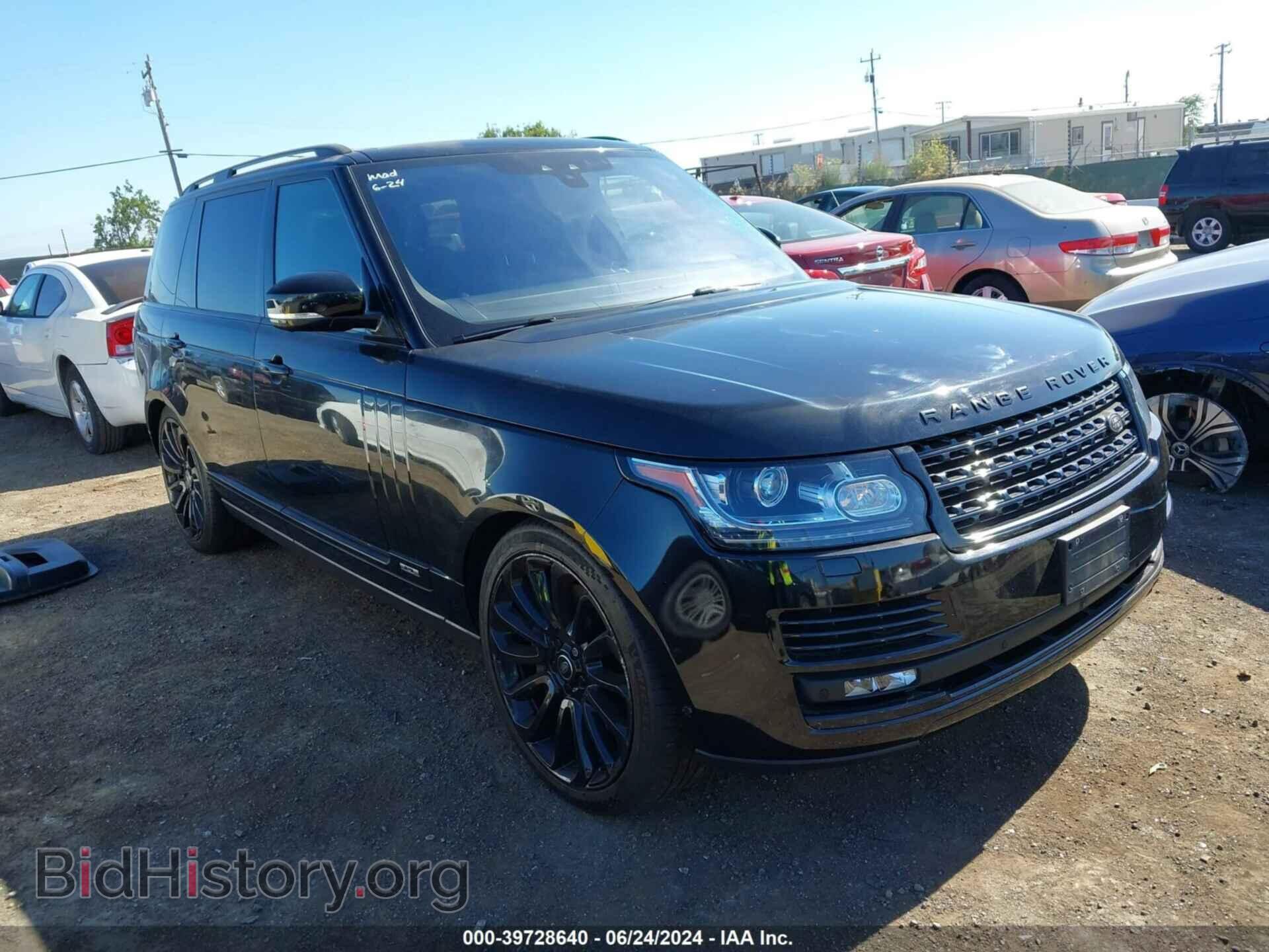 Photo SALGS5FE1HA347960 - LAND ROVER RANGE ROVER 2017