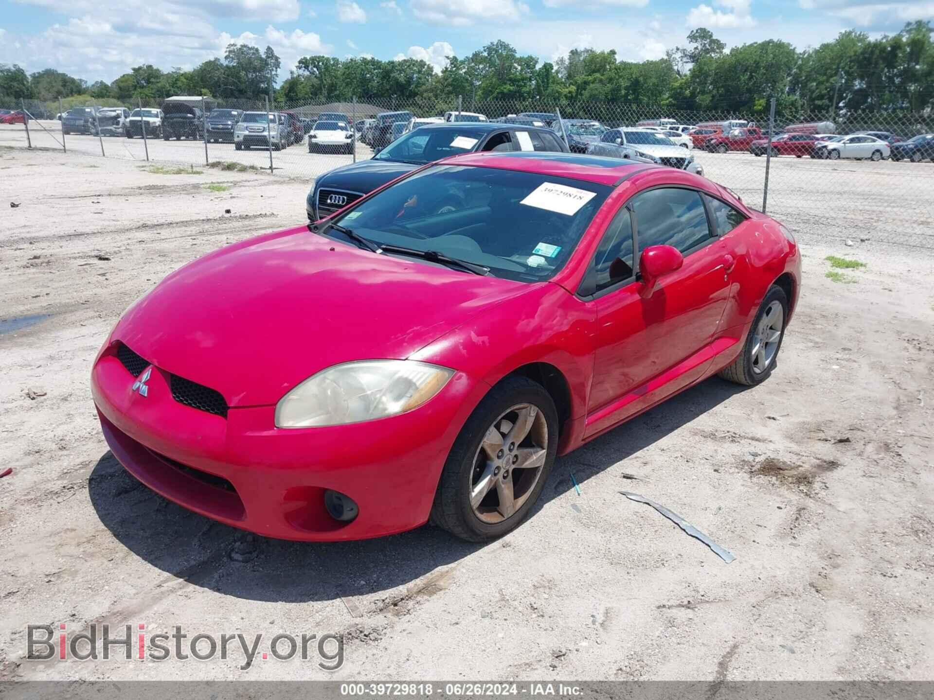 2006 MITSUBISHI ECLIPSE - VIN: 4A3AK24F56E052399 - Фото 2