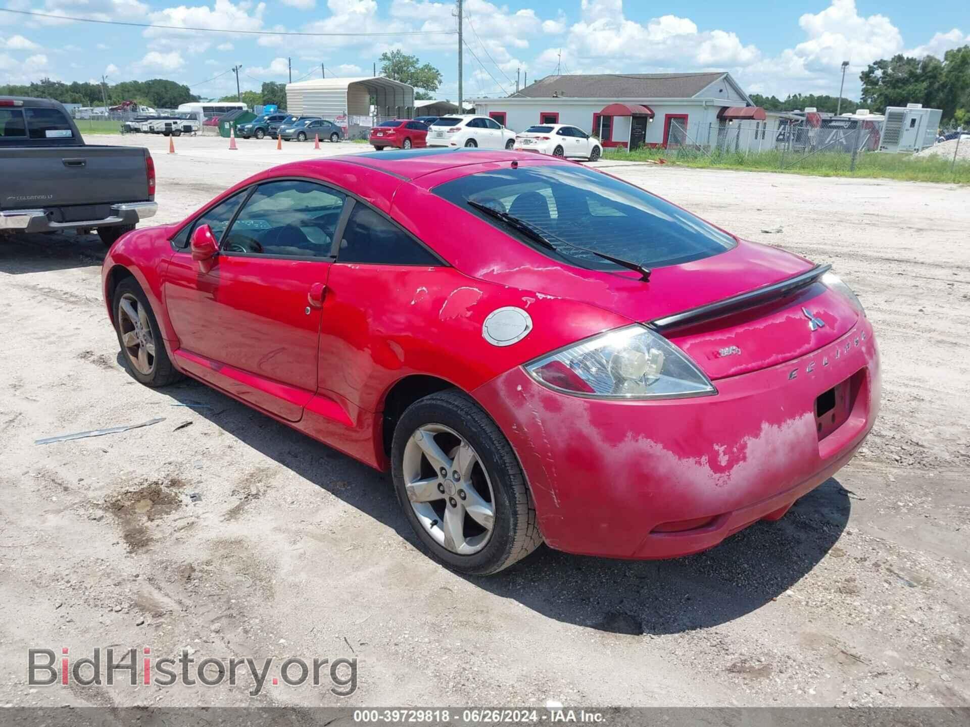2006 MITSUBISHI ECLIPSE - VIN: 4A3AK24F56E052399 - Фото 3