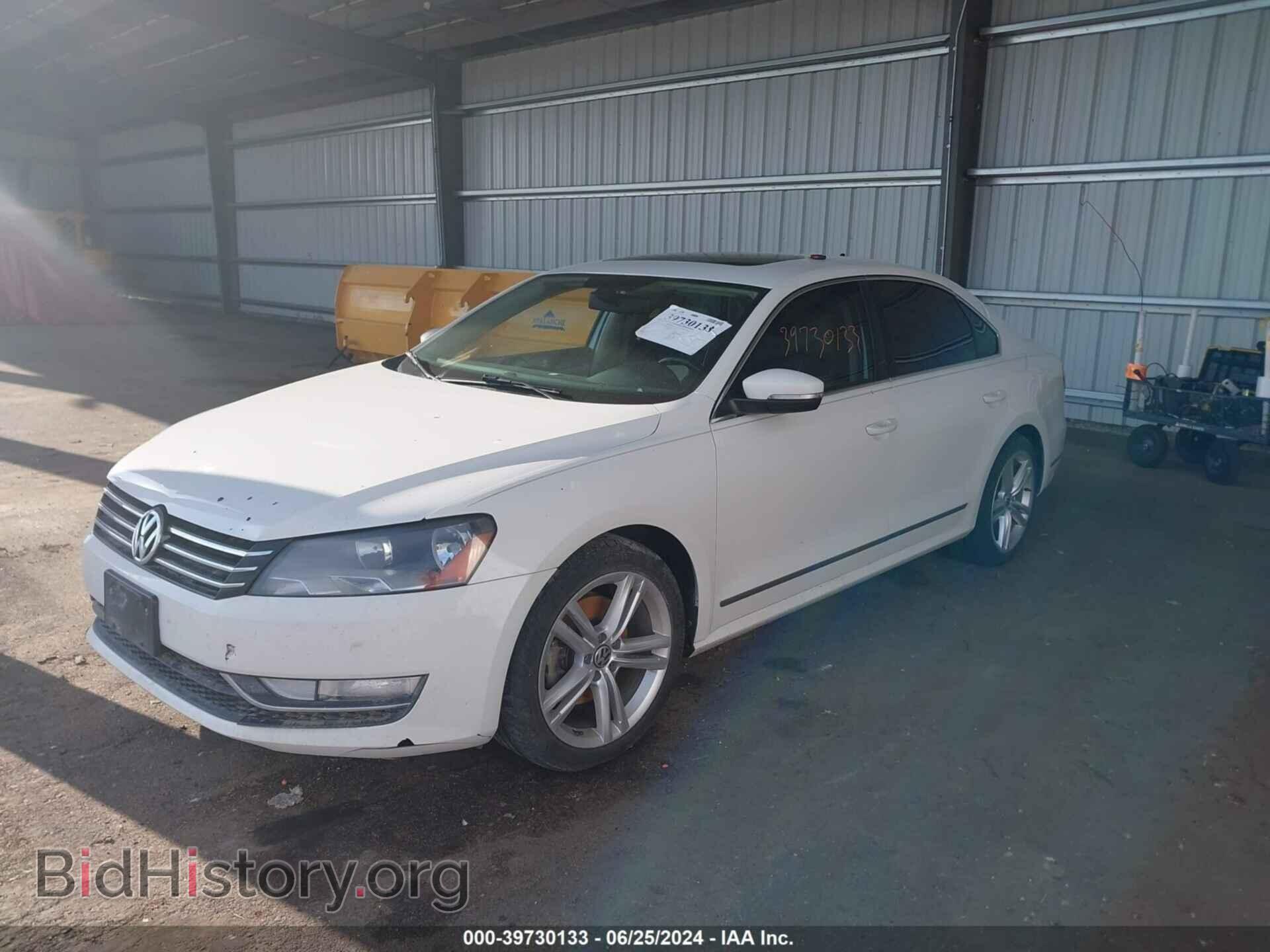 2014 VOLKSWAGEN PASSAT - VIN: 1VWCN7A30EC004763 - Фото 2