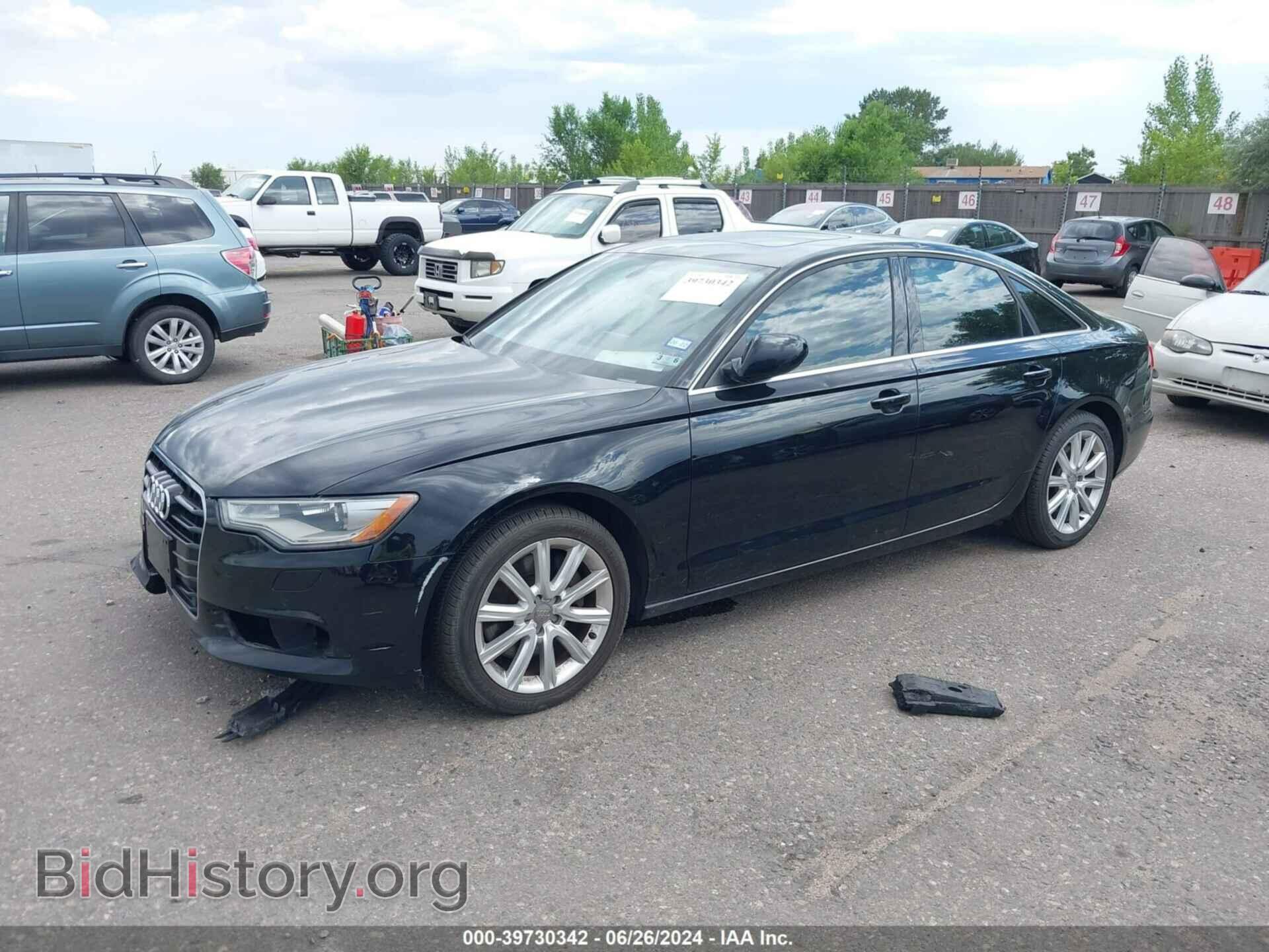 2014 AUDI A6 - VIN: WAUDFAFC6EN123140 - Фото 2