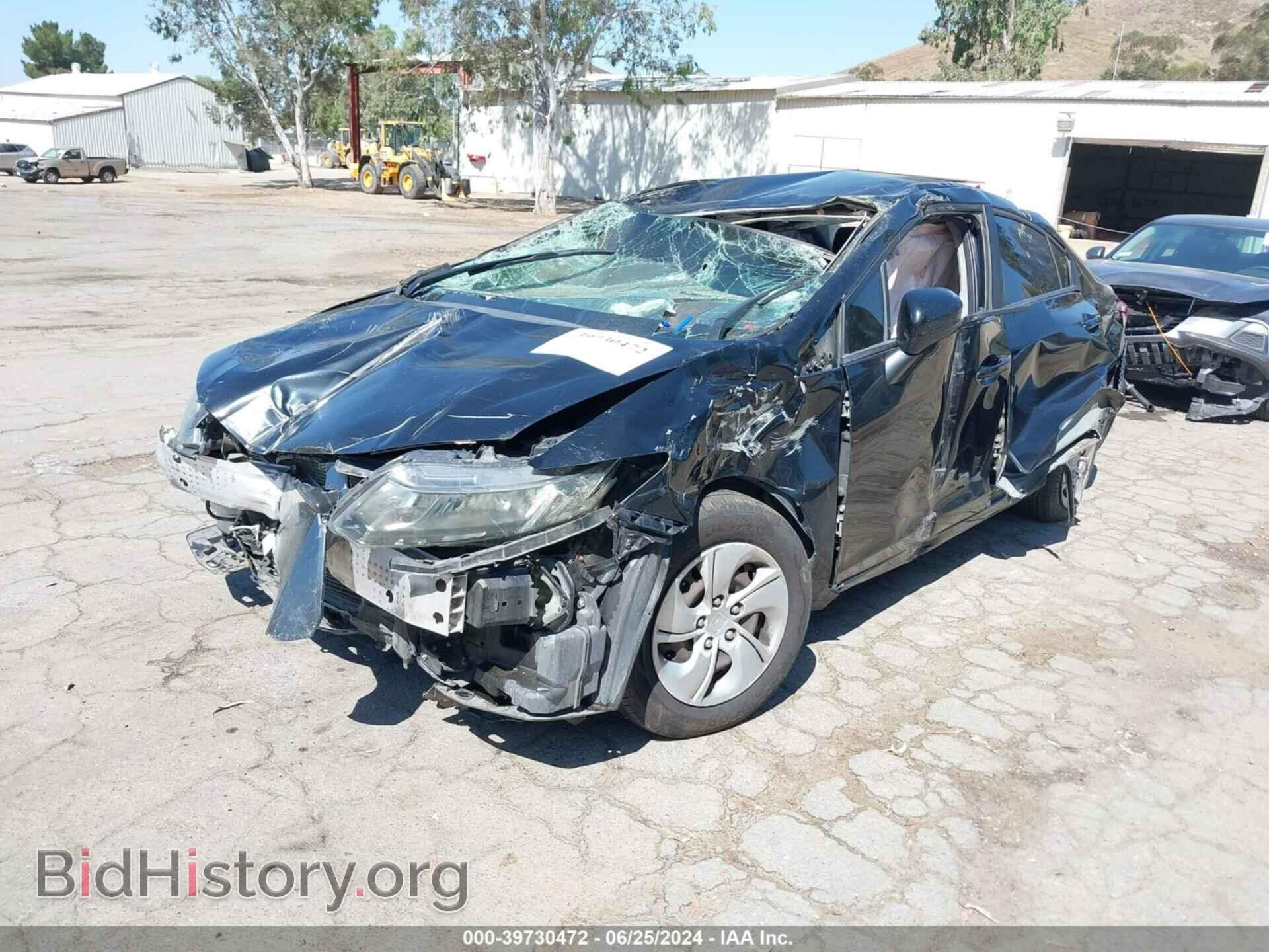 2014 HONDA CIVIC - VIN: 19XFB2F52EE270977 - Фото 2