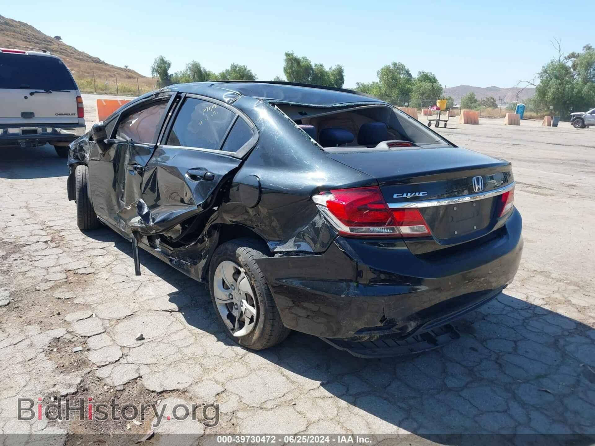 2014 HONDA CIVIC - VIN: 19XFB2F52EE270977 - Фото 3