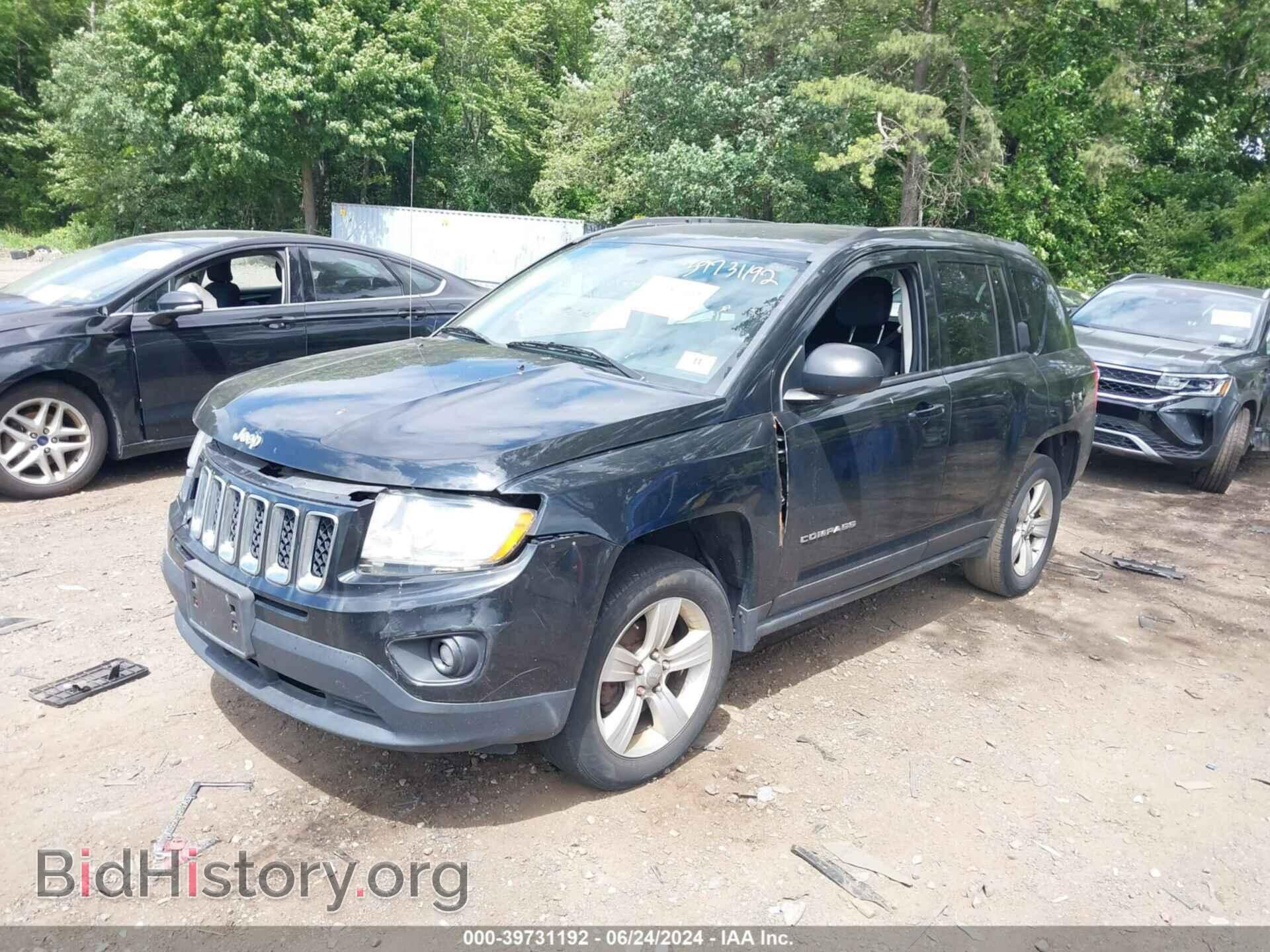 2013 JEEP COMPASS - VIN: 1C4NJDBBXDD248621 - Фото 2