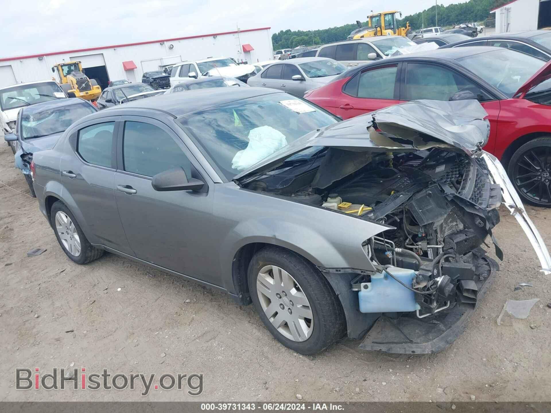 Фотография 1C3CDZAB5DN596340 - DODGE AVENGER 2013