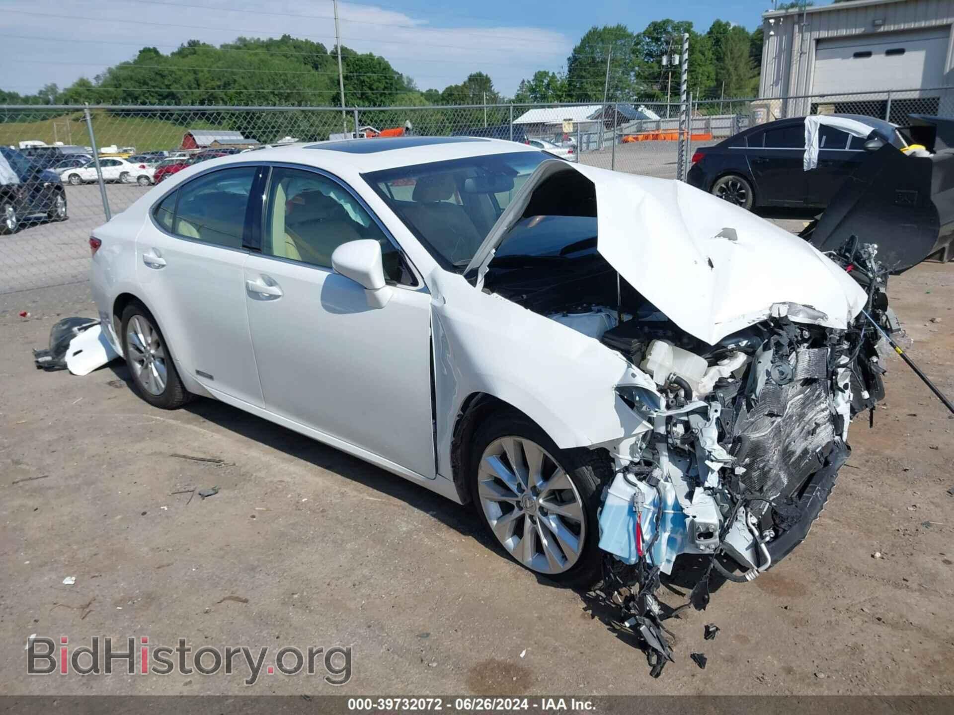 Photo JTHBW1GG5D2001606 - LEXUS ES 300H 2013