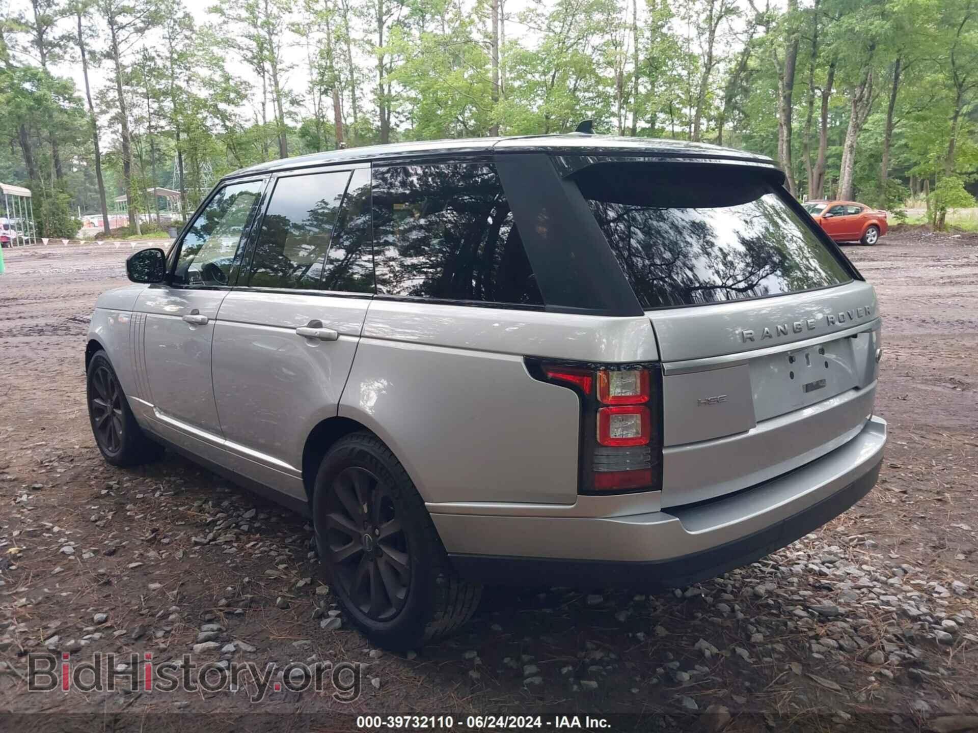 2016 LAND ROVER RANGE ROVER - VIN: SALGS2VF3GA278809 - Фото 3