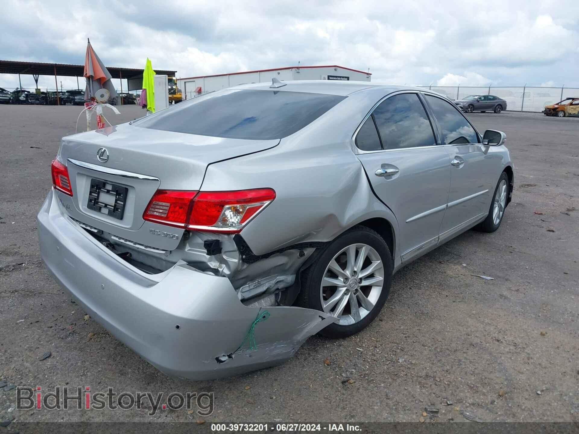 2011 LEXUS ES 350 - VIN: JTHBK1EG2B2418631 - Фото 4