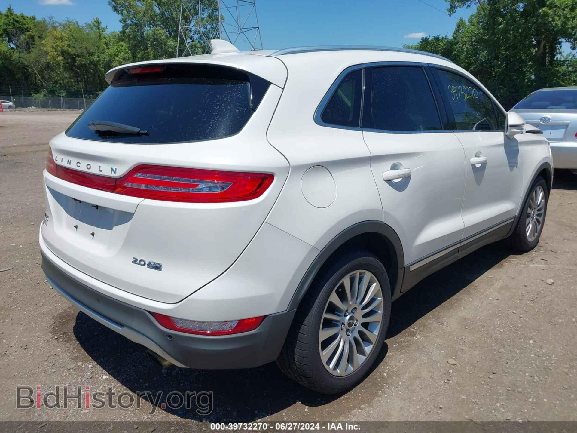 2015 LINCOLN MKC - VIN: 5LMCJ2A95FUJ12502 - Фото 4