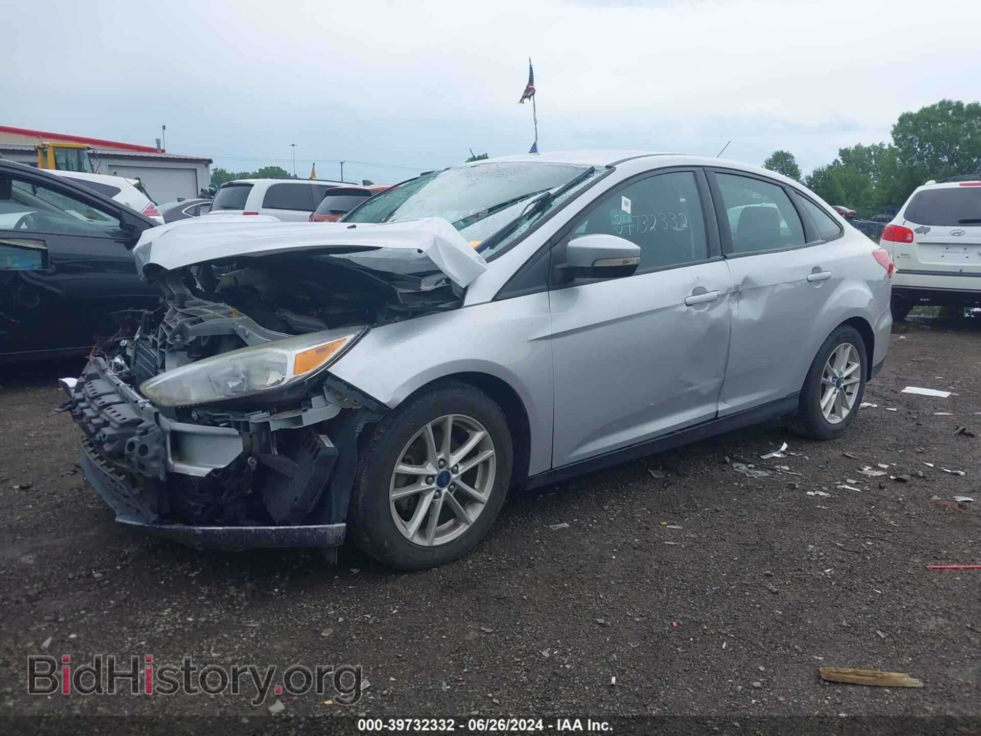 2016 FORD FOCUS - VIN: 1FADP3F23GL329488 - Фото 2