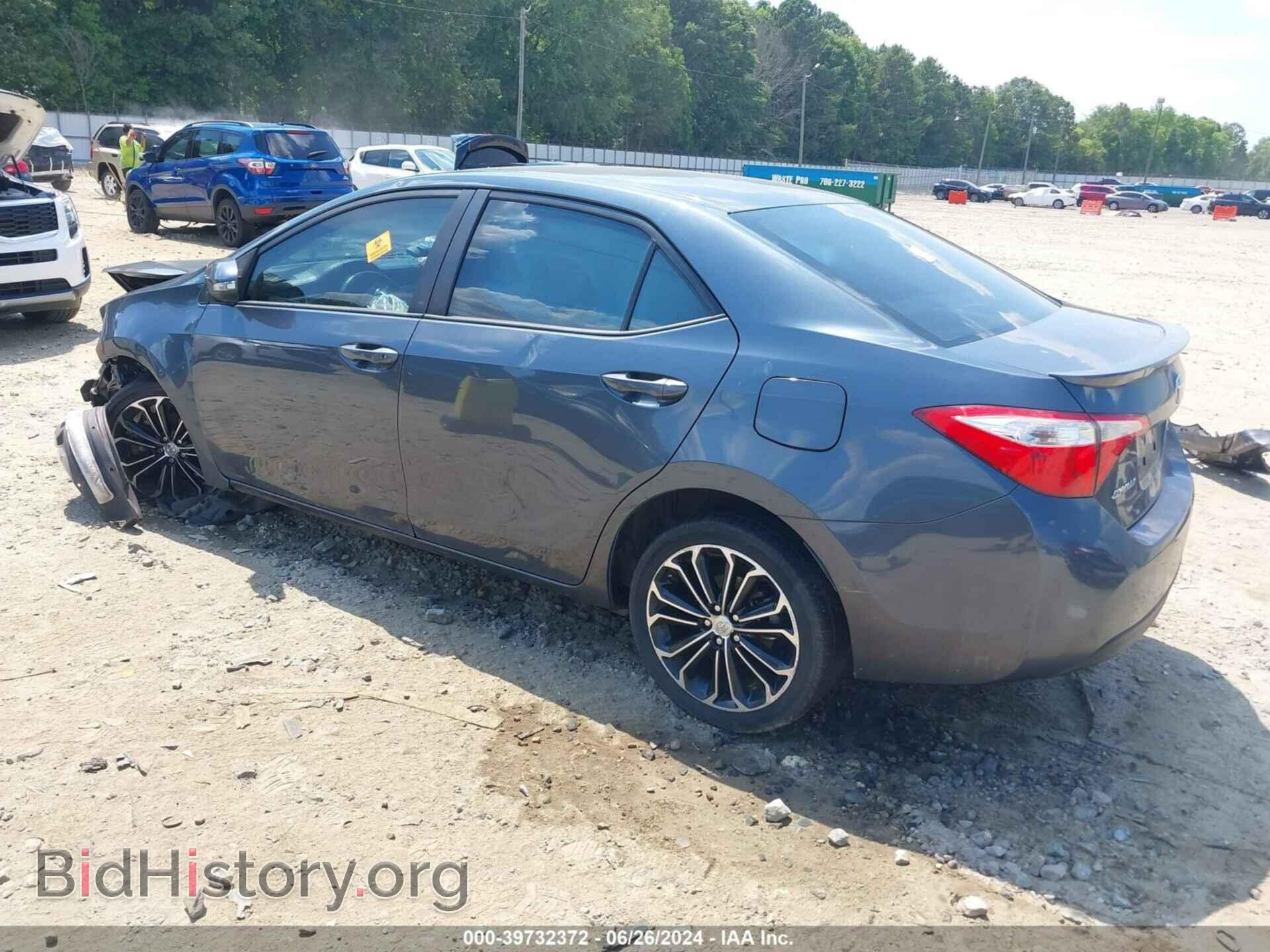 2015 TOYOTA COROLLA - VIN: 2T1BURHE0FC445385 - Фото 3