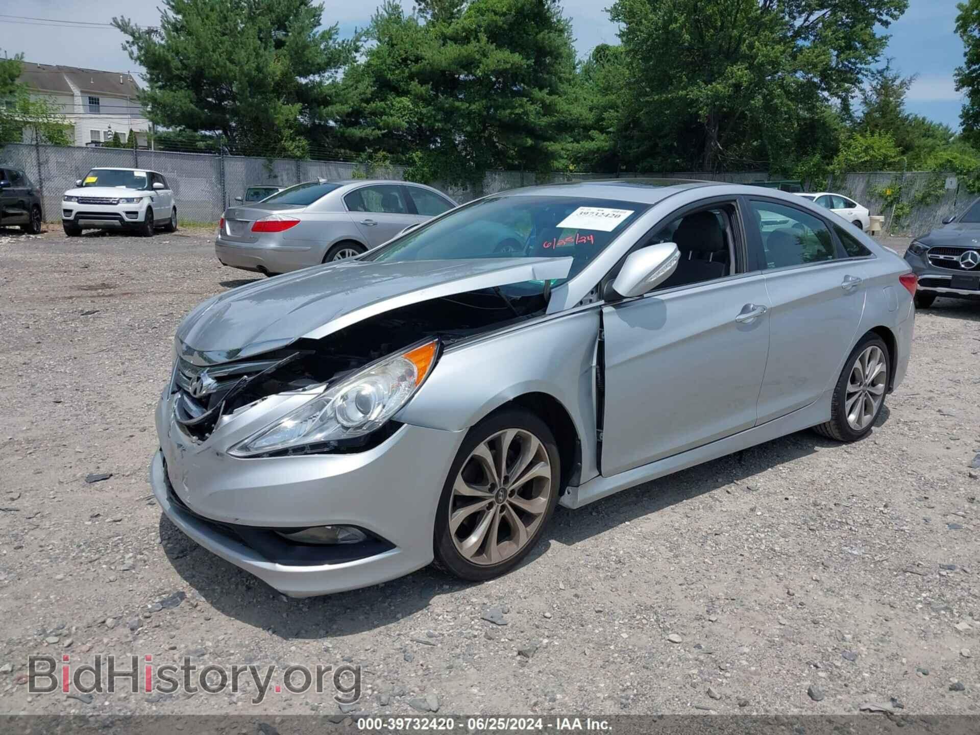 2014 HYUNDAI SONATA - VIN: 5NPEC4AB3EH880965 - Фото 2