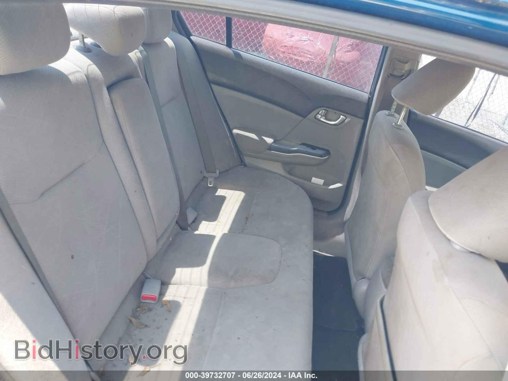 2012 HONDA CIVIC - VIN: 19XFB2F82CE080572 - Фото 8
