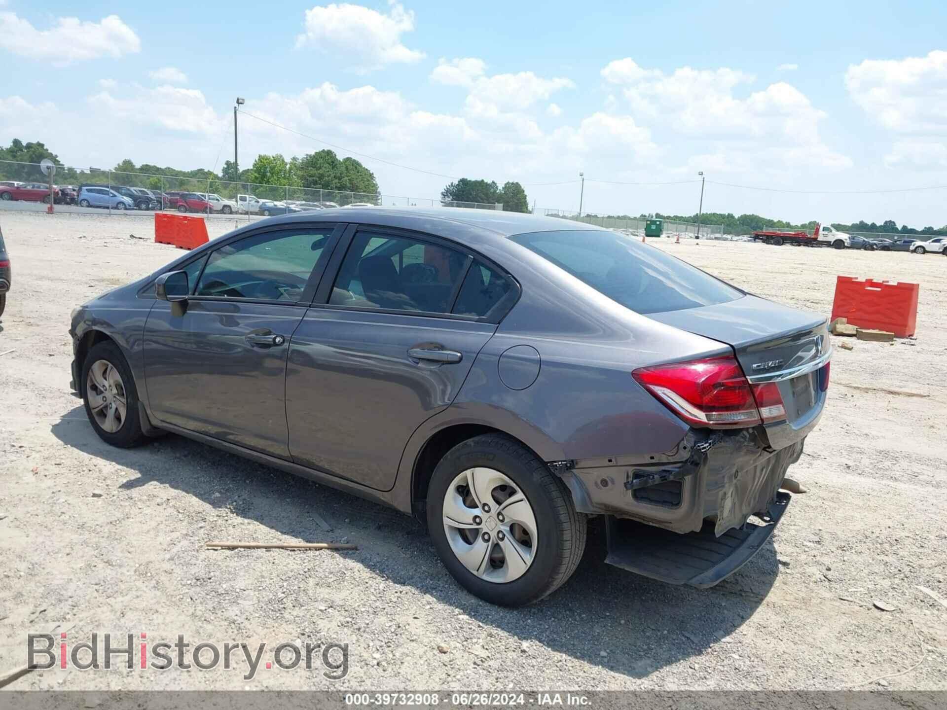 2015 HONDA CIVIC - VIN: 19XFB2F59FE031315 - Фото 3