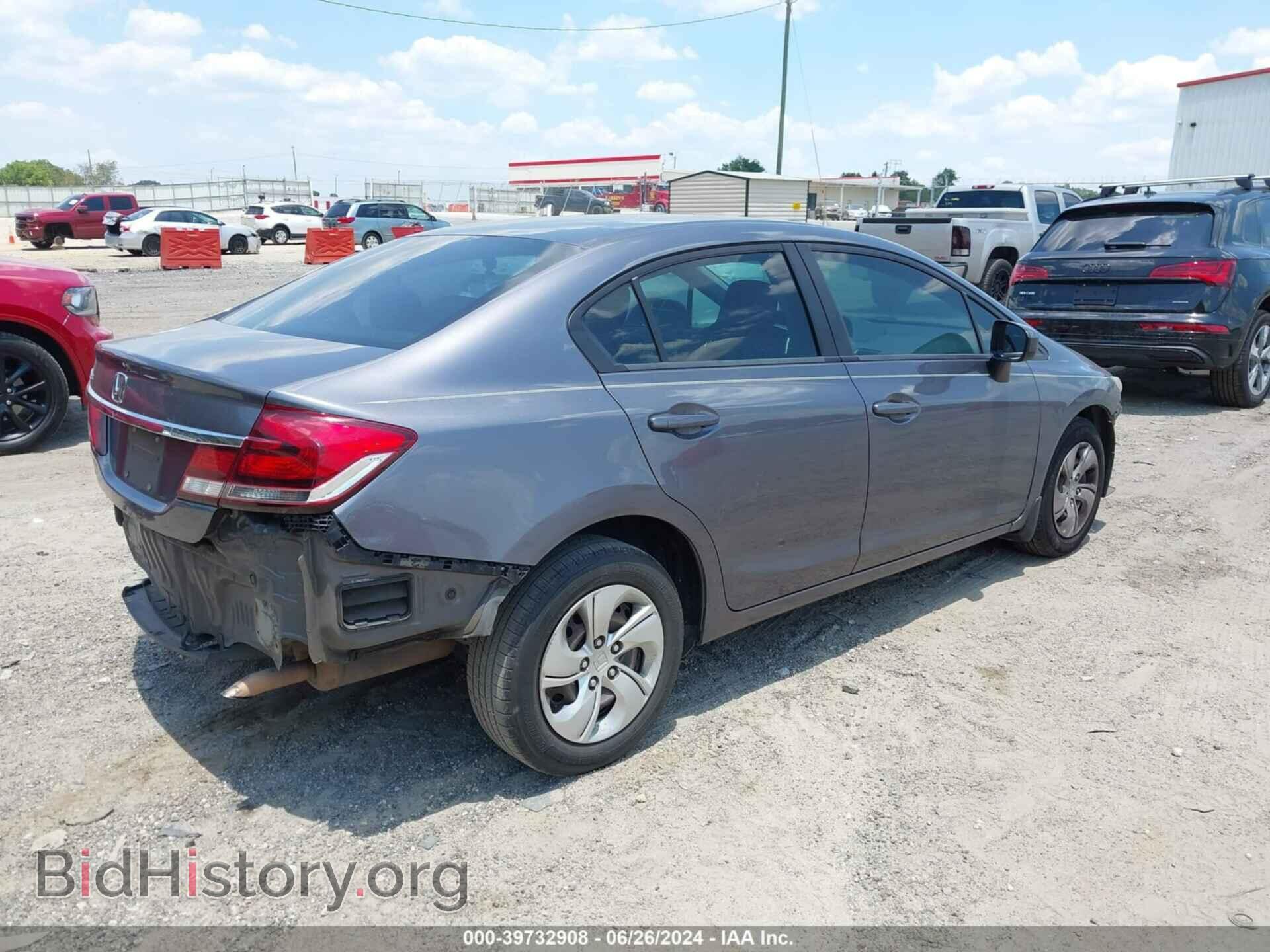 2015 HONDA CIVIC - VIN: 19XFB2F59FE031315 - Фото 4