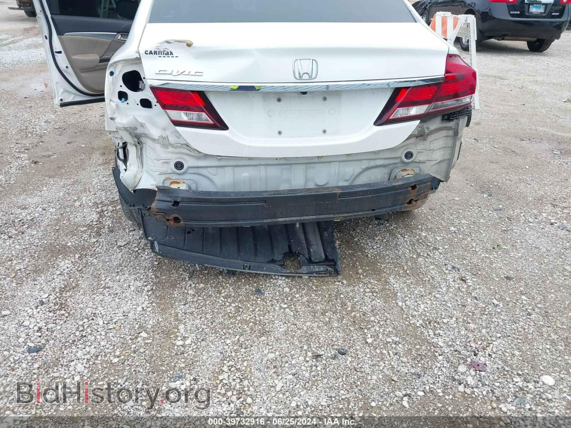2013 HONDA CIVIC - VIN: 19XFB2F98DE073376 - Фото 12