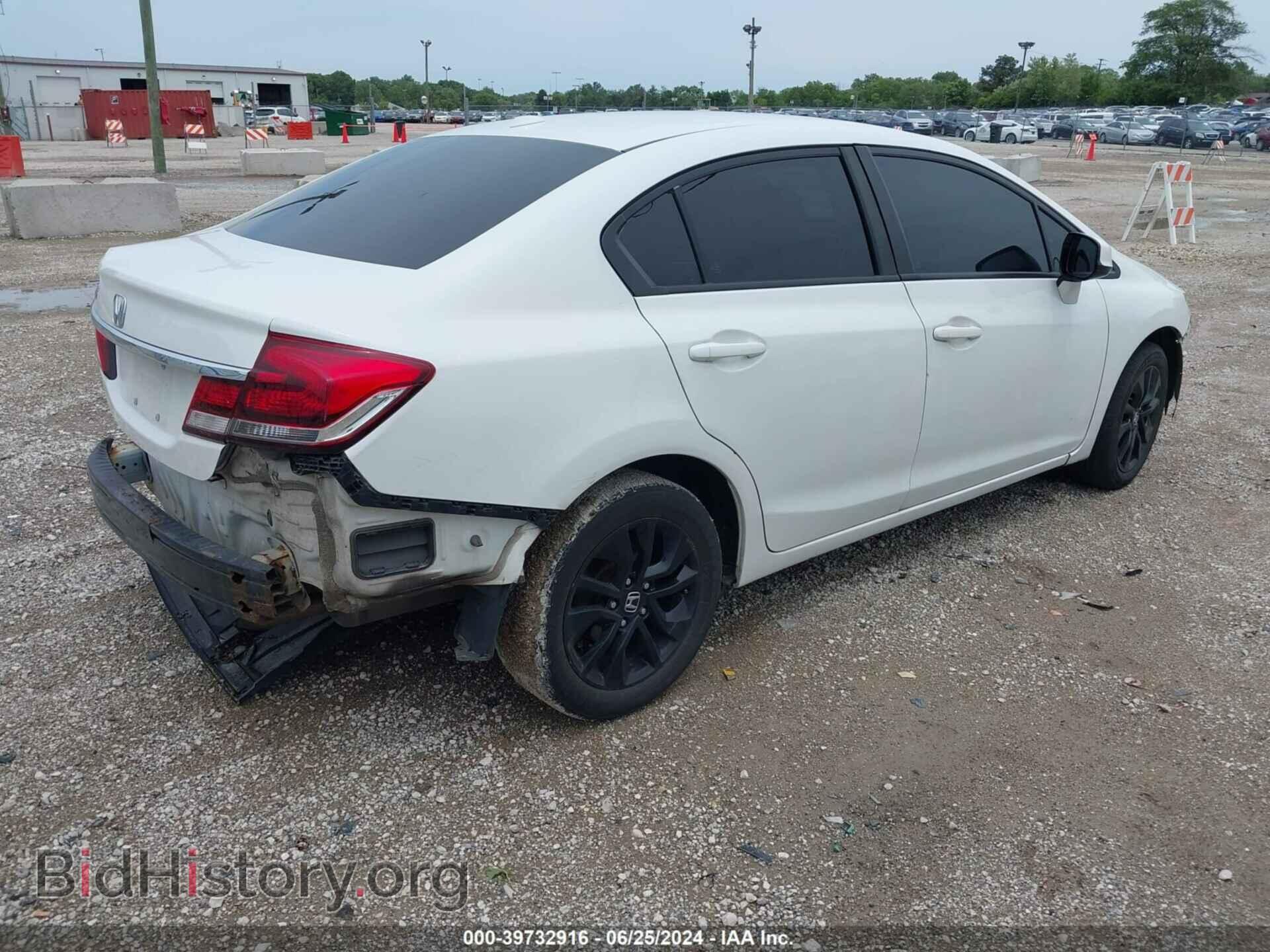 2013 HONDA CIVIC - VIN: 19XFB2F98DE073376 - Фото 4