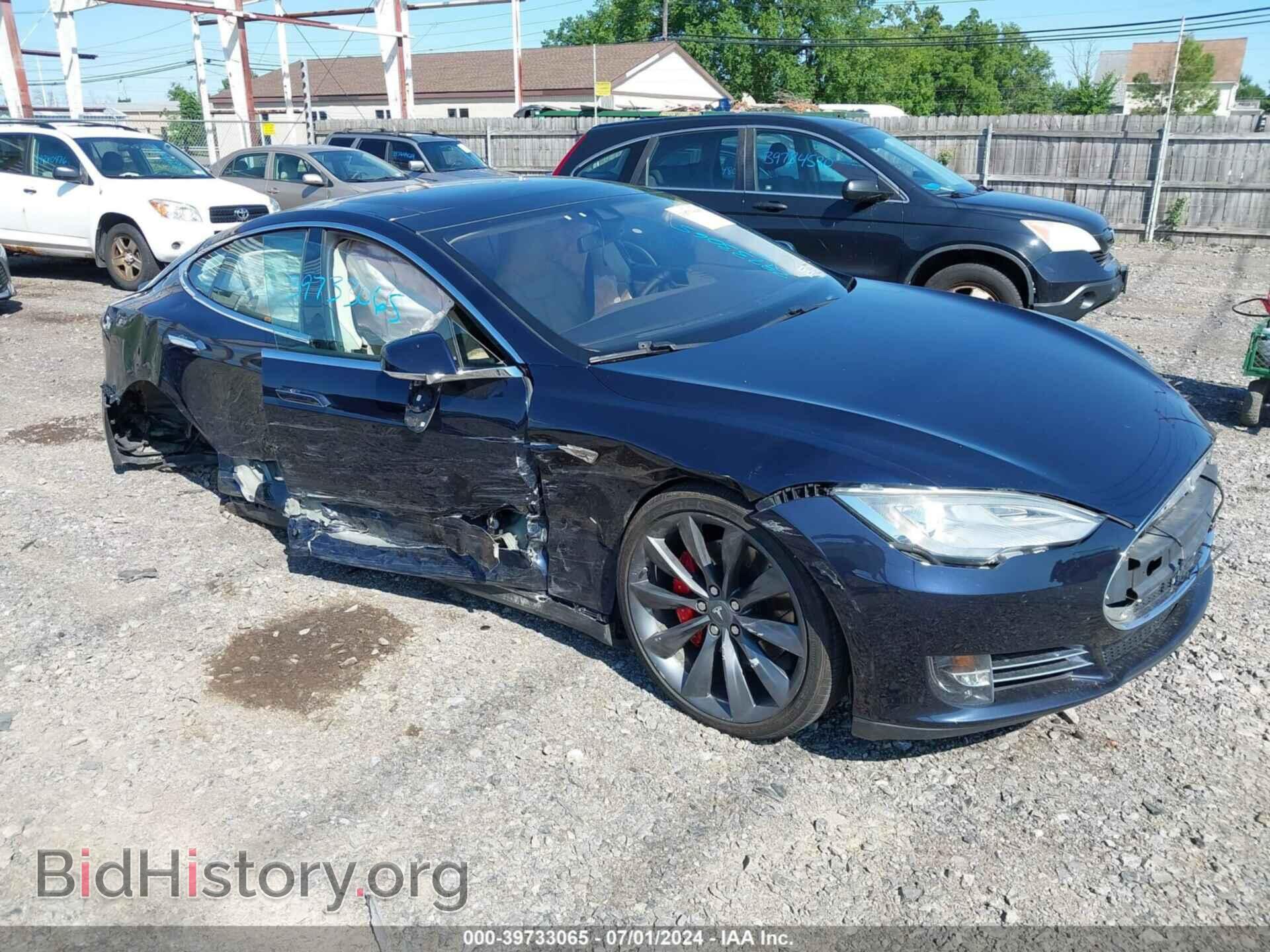 Фотография 5YJSA1H14EFP56903 - TESLA MODEL S 2014