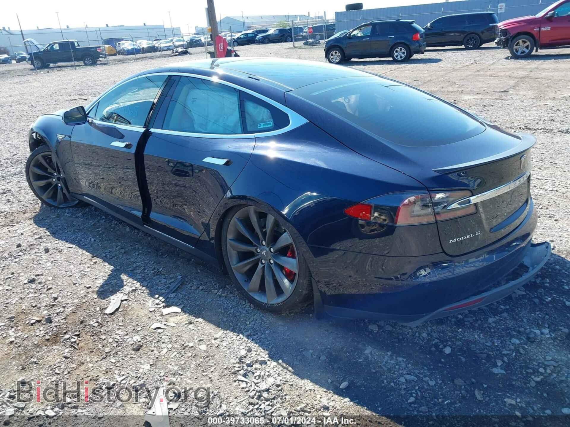 2014 TESLA MODEL S - VIN: 5YJSA1H14EFP56903 - Фото 3