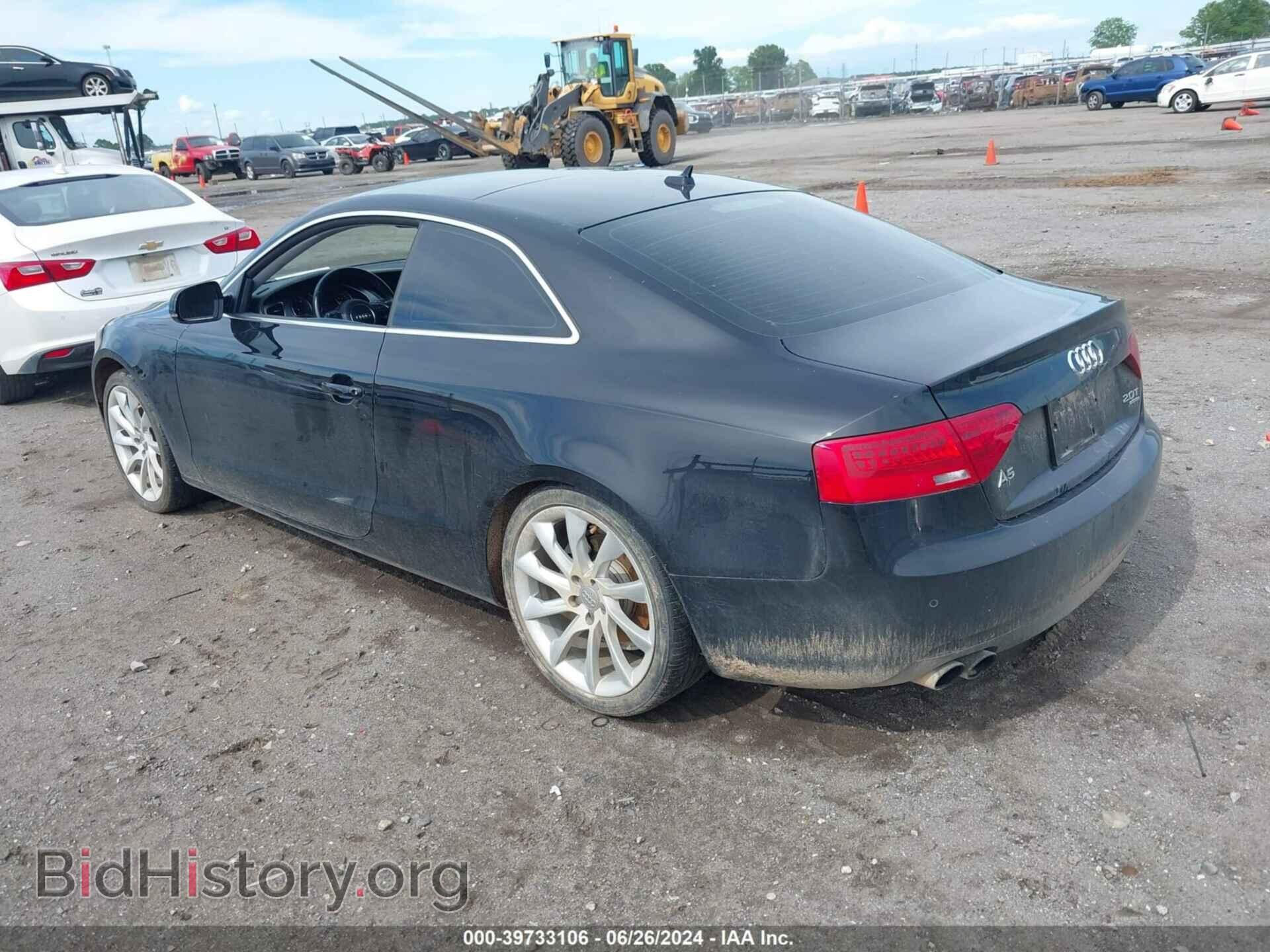 2013 AUDI A5 - VIN: WAULFAFR4DA004184 - Фото 3