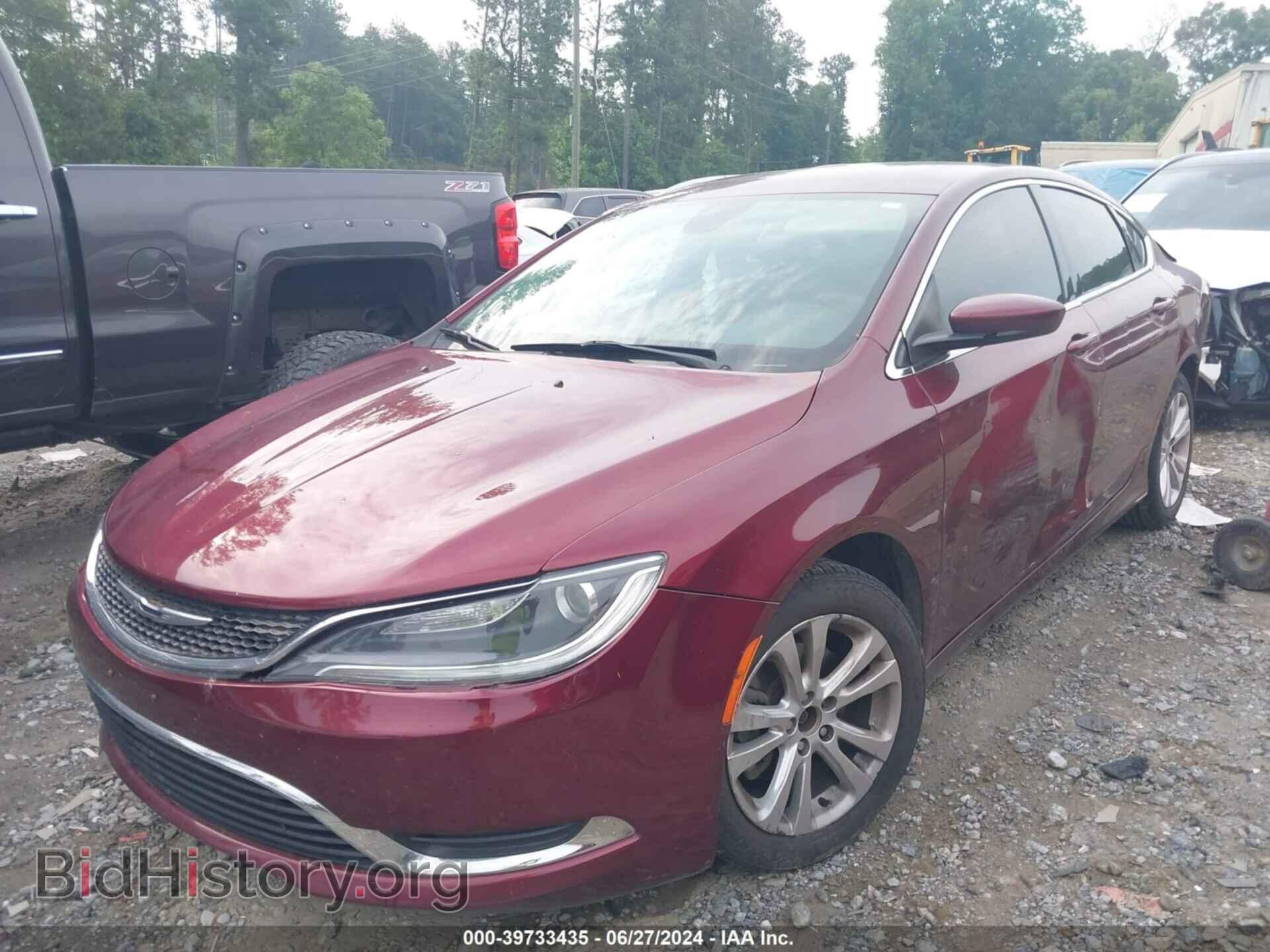 2015 CHRYSLER 200 - VIN: 1C3CCCABXFN566804 - Фото 2