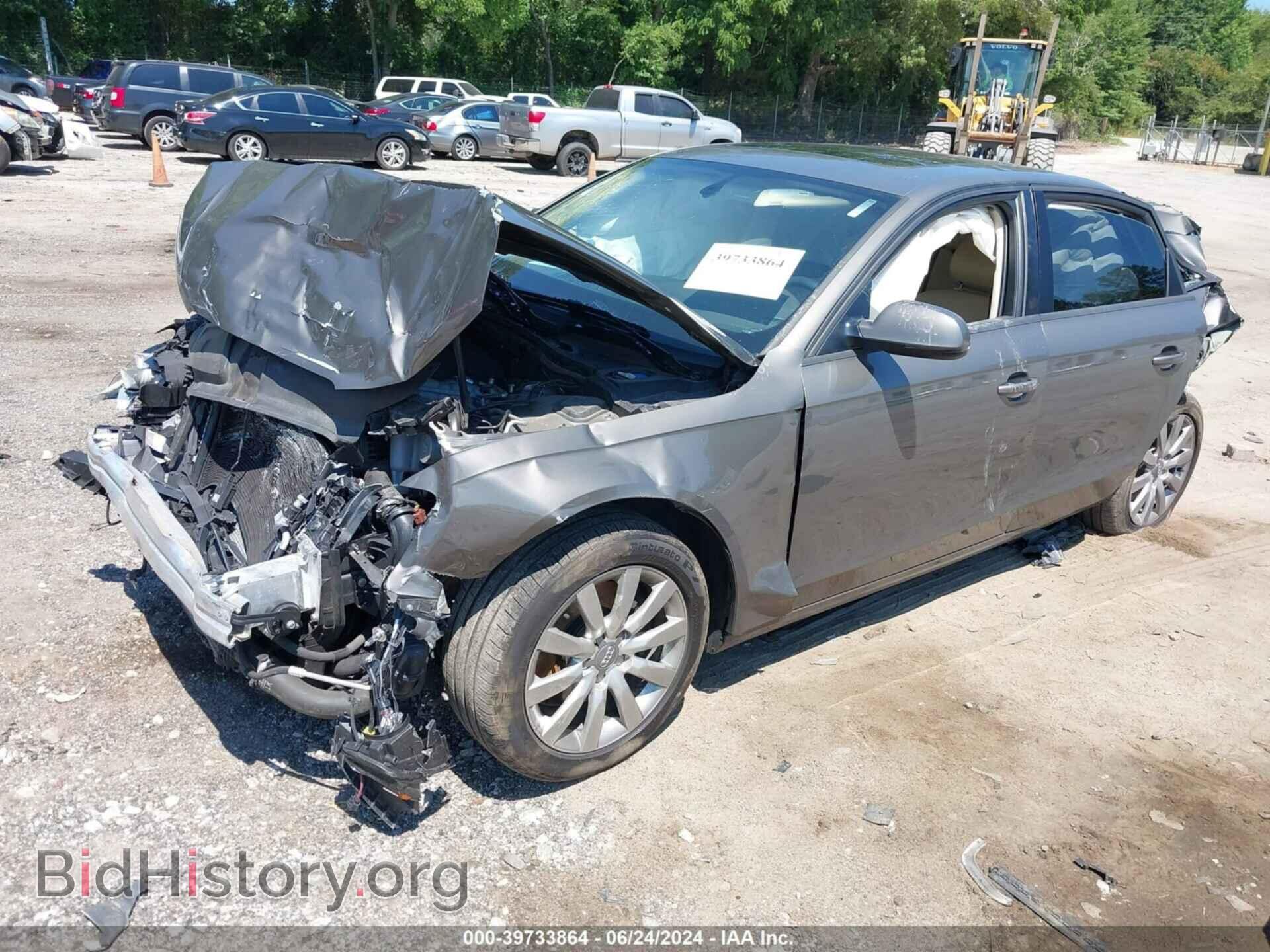 2014 AUDI A4 - VIN: WAUBFAFL3EN018272 - Фото 2