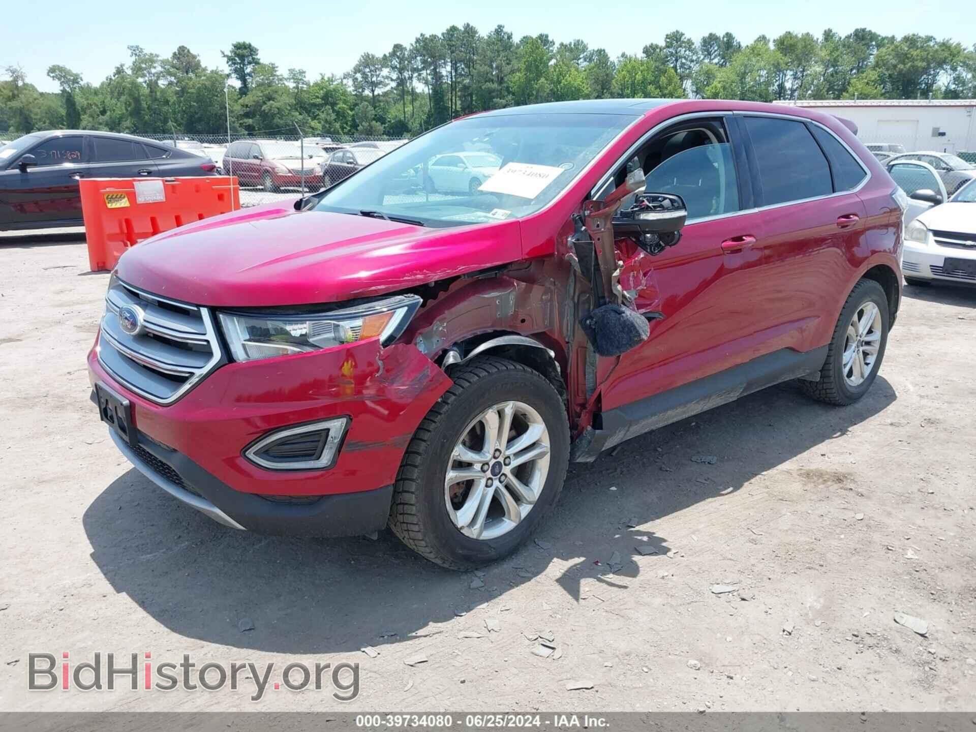 2016 FORD EDGE - VIN: 2FMPK4J83GBB68191 - Фото 2